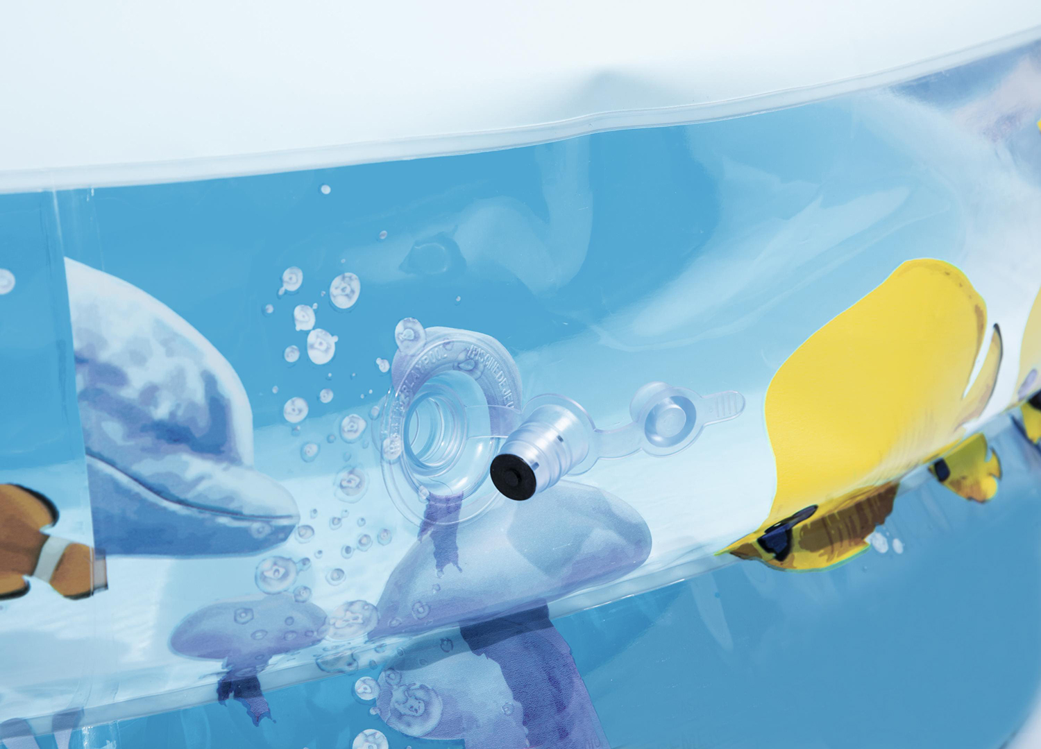 Family Pool Sea Ground 262 x 157 x 46 cm, oval