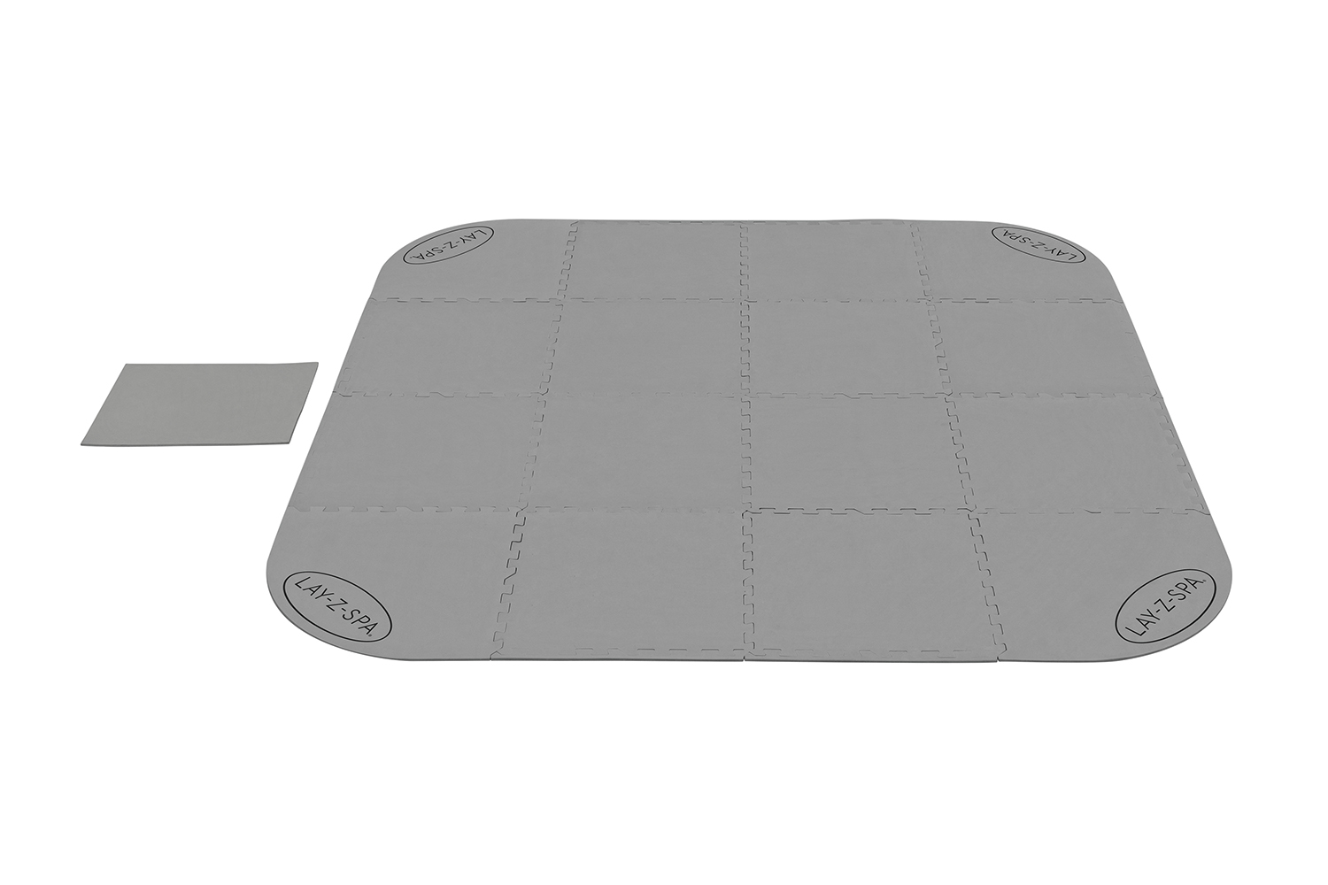 LAY-Z-SPA® Xtras Bodenschutzfliesen-Set 196 x 196 cm