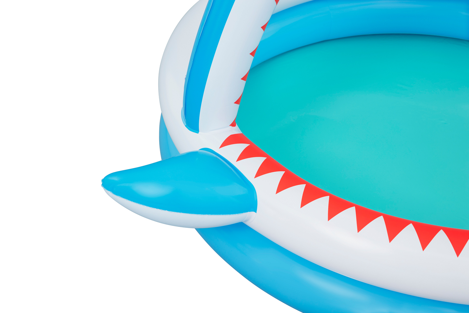 Planschbecken Sharktastic™ mit Wassersprinkler 163 x 127 x 92 cm