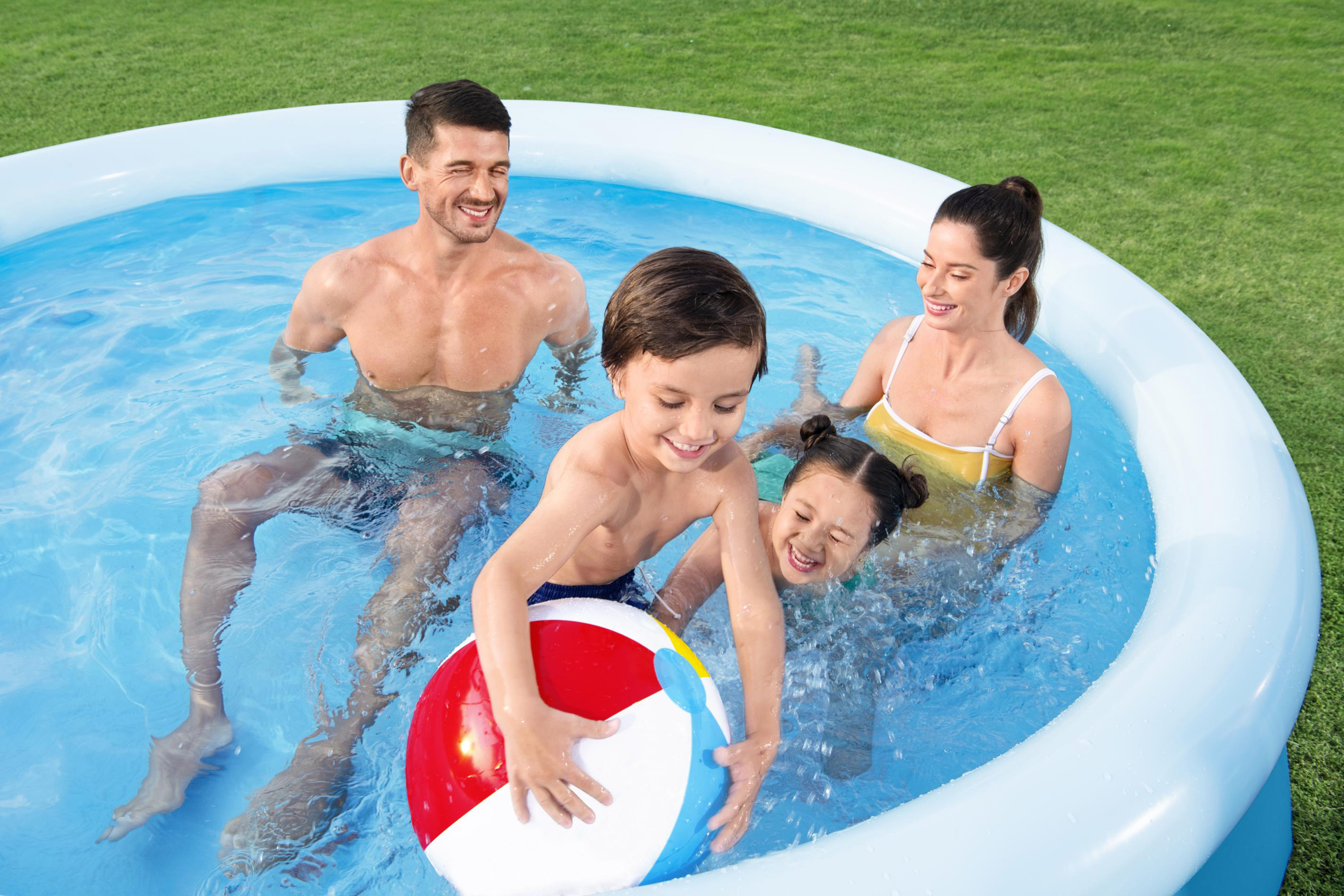 Fast Set™ Aufstellpool ohne Pumpe Ø 305 x 76 cm, blau, rund