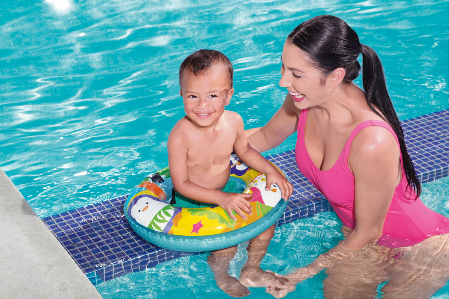 Bestway® ?20"/?51cm Sea Creature Swim Ring