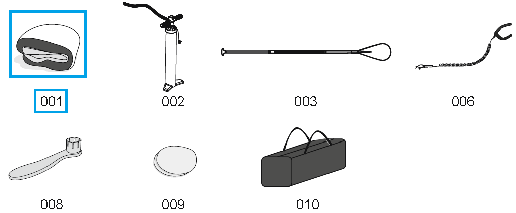 Bestway® Spare Part Replacement board for Hydro-Force™ SUP allroand-Board Aqua Journey 274 x 76 x 15 cm (2020) Bestway® Spare Part Replacement board for Hydro-Force™ SUP allroand-Board Aqua Journey 274 x 76 x 15 cm (2020)