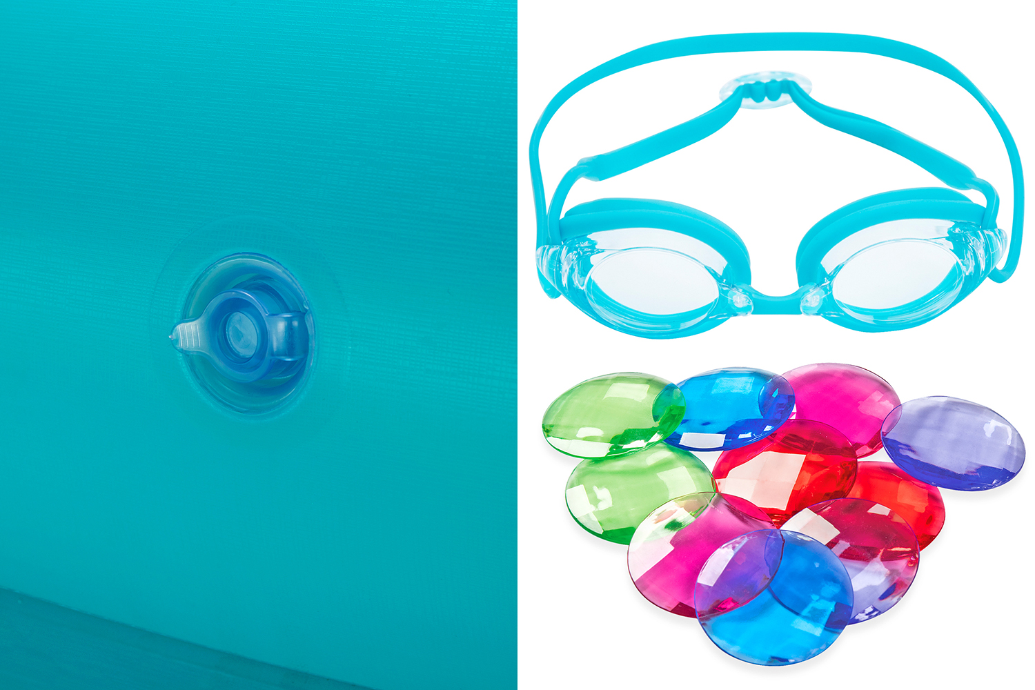 Family Pool 3D Abenteuer 262 x 175 x 51 cm, eckig