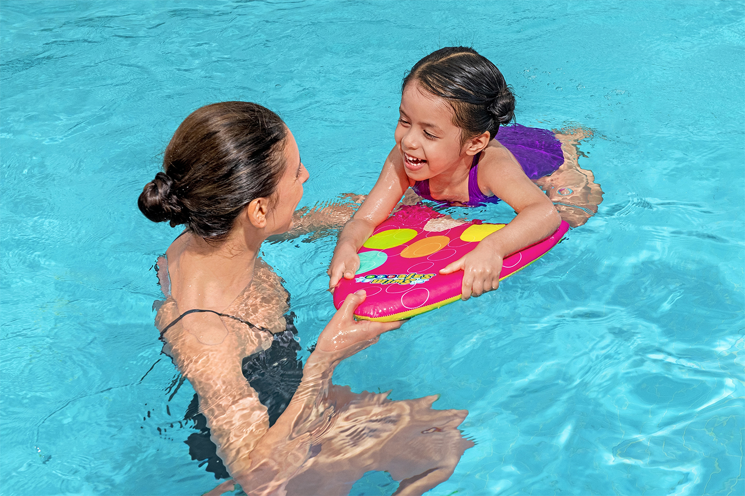 Swim Safe ABC™ Kickboard mit Textibezug Stufe C AquaStar™ 3-6 Jahre, sortiert