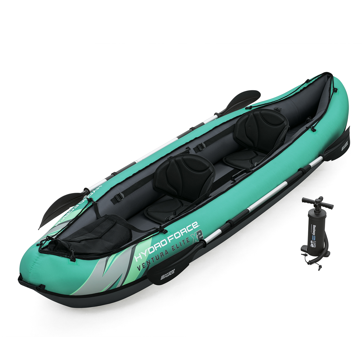 Hydro-Force™ Kajak-Set Ventura Elite™ X2 330 x 86 x 48 cm