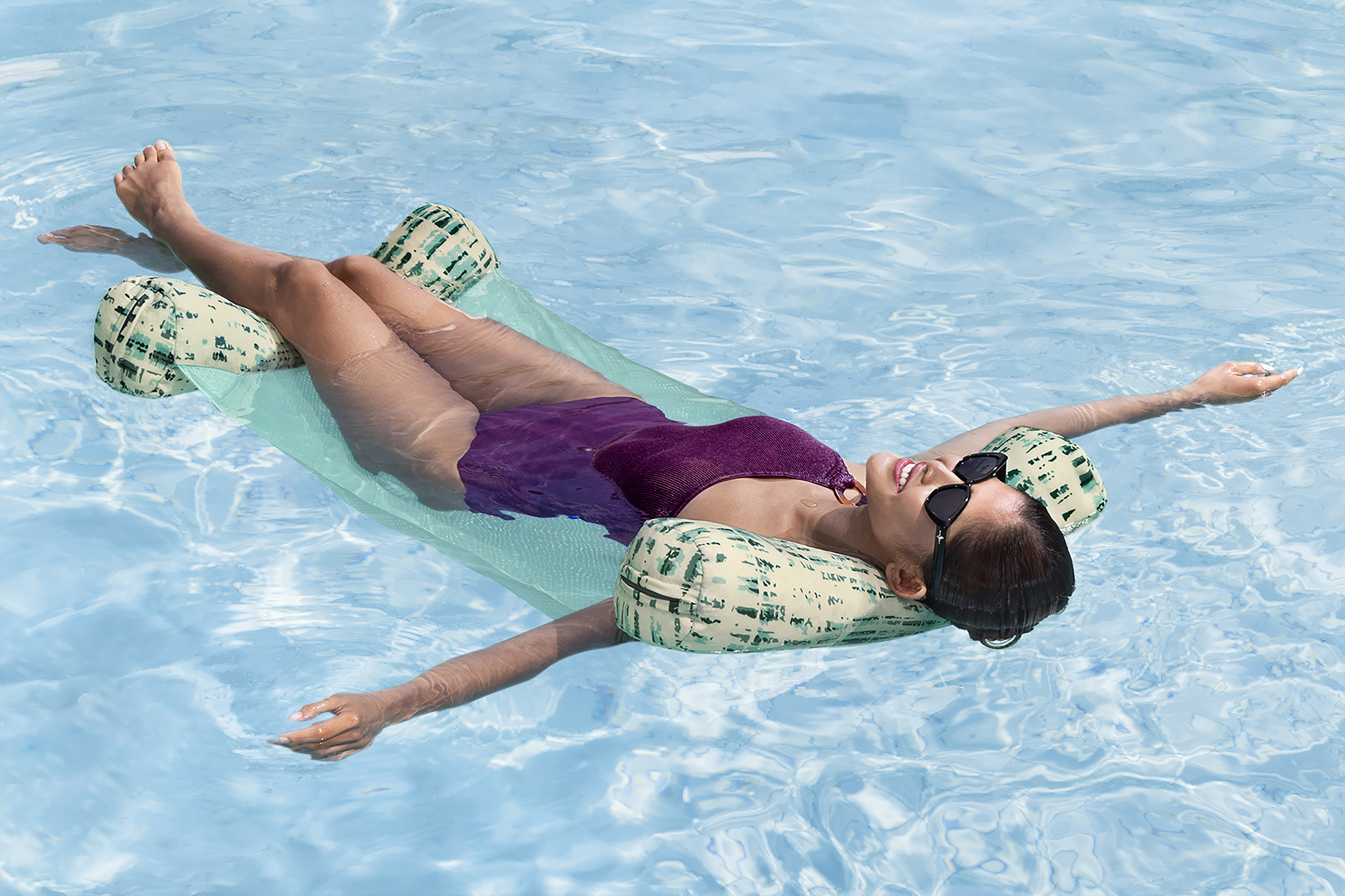 Pool Hängematte Sommer Luxus 122 x 65 x 15 cm