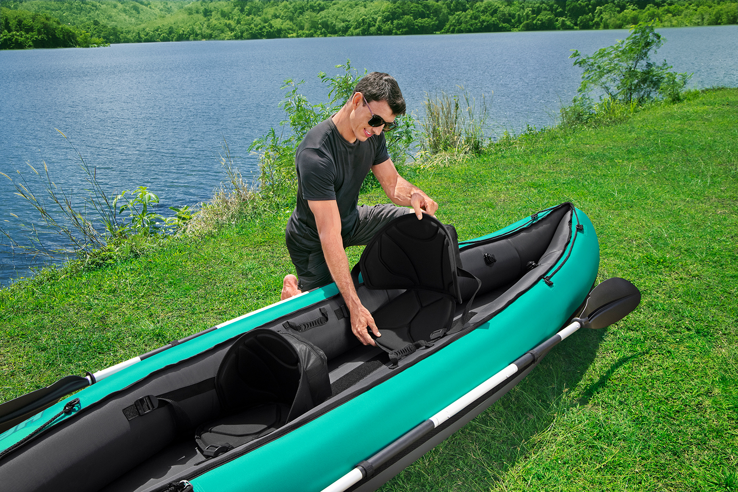 Hydro-Force™ Kajak Set Ventura Elite™ X2 330 x 86 x 48 cm