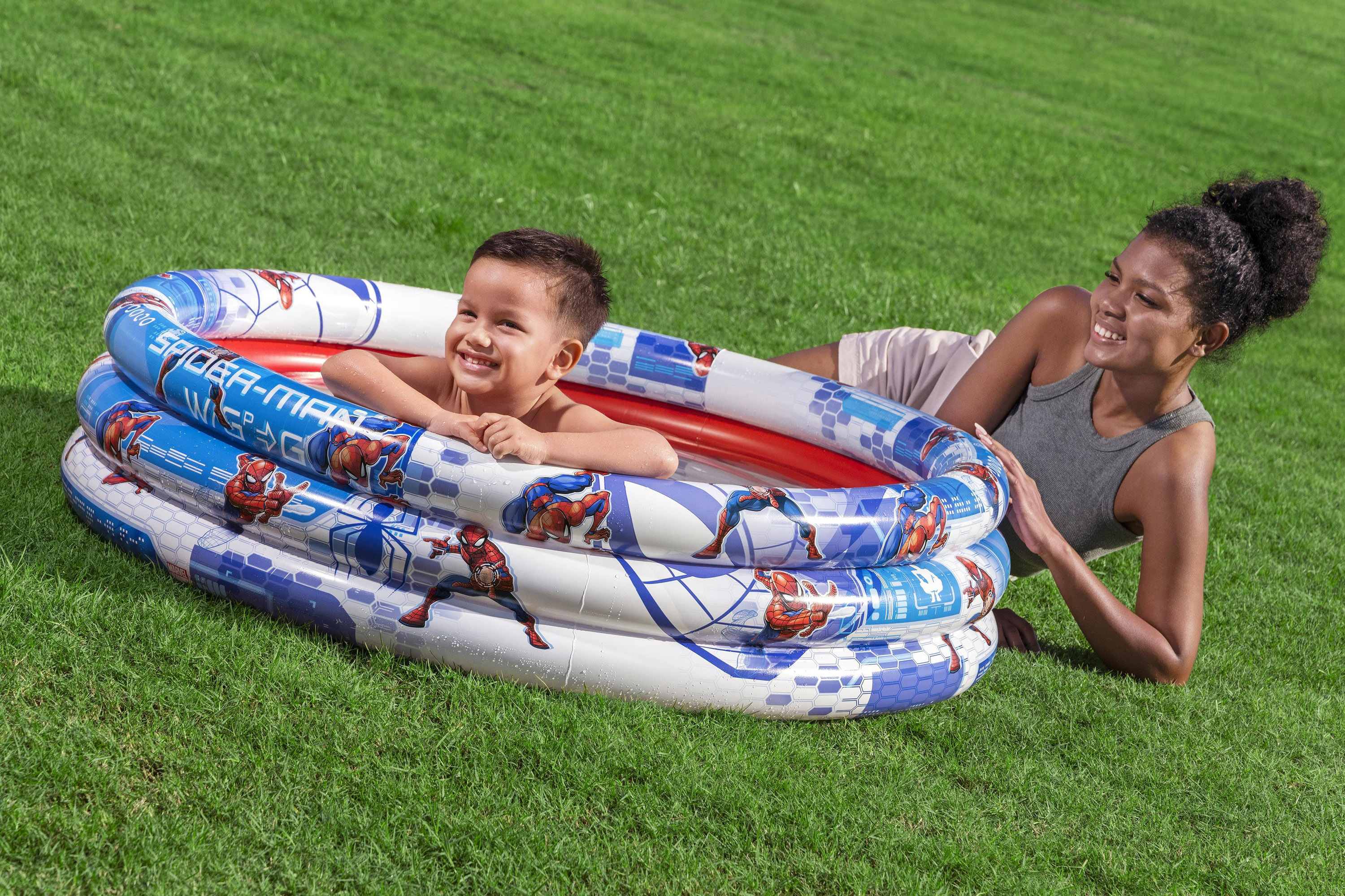 Spider-Man™ Planschbecken Ø 122 x 30 cm, rund