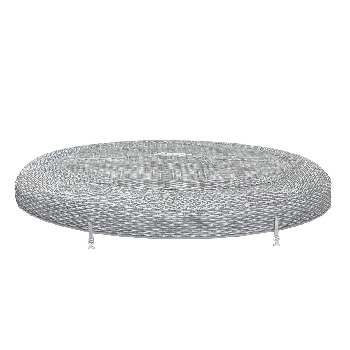 Bestway® Spare Part Leatherroid cover rattan optics (grey) for LAY-Z-SPA® Honolulu AirJet™ 196 x 71 cm