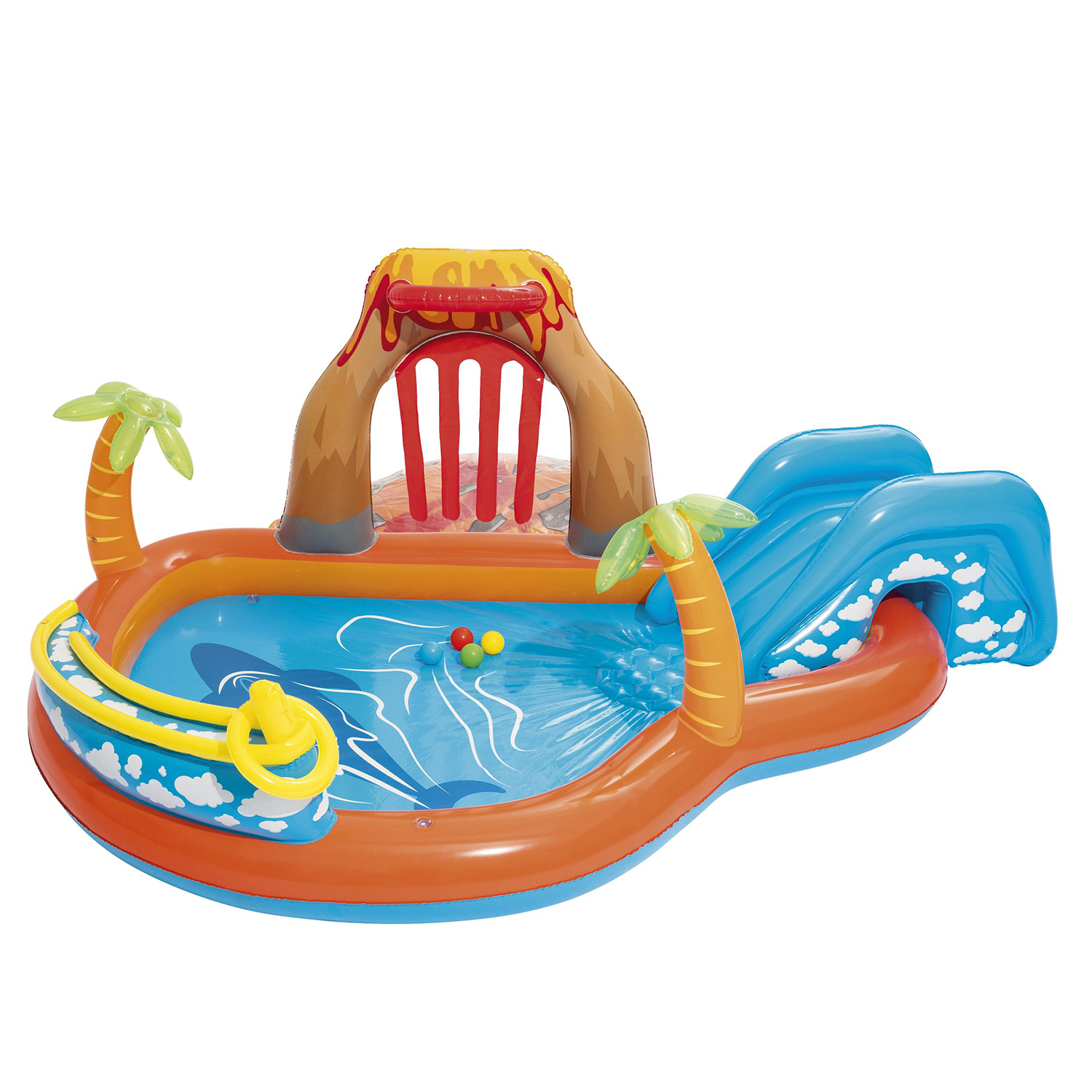 Wasserspielcenter Lava Lagoon 265 x 265 x 104 cm Wasserspielcenter Lava Lagoon 265 x 265 x 104 cm