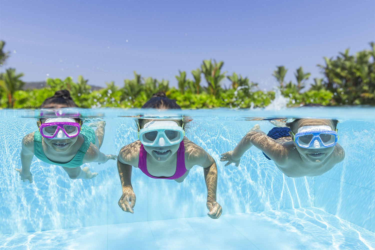 Aqua Champ Essential™ Tauchmaske ab 3 Jahren, sortiert