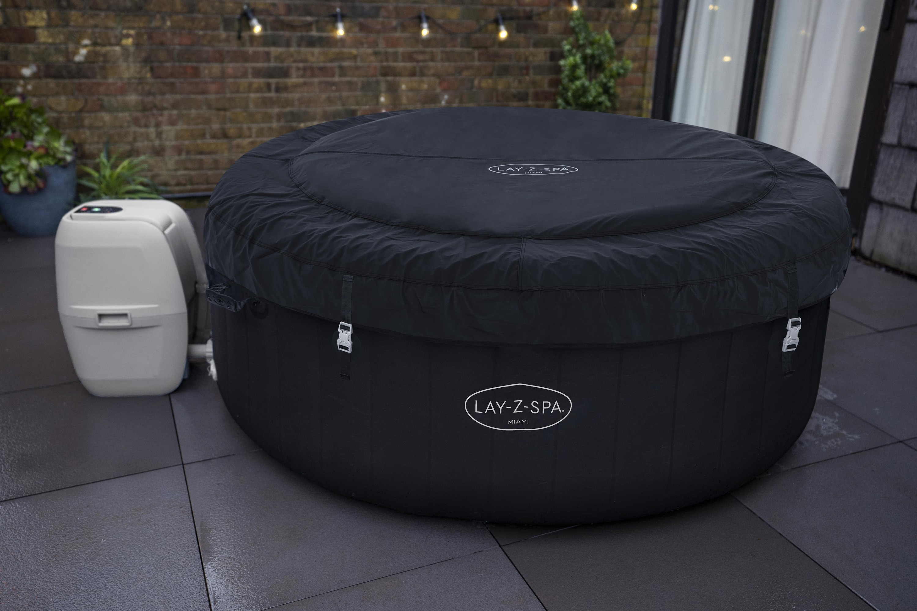 LAY-Z-SPA® Whirlpool Miami AirJet™ Ø 180 x 66 cm, rund