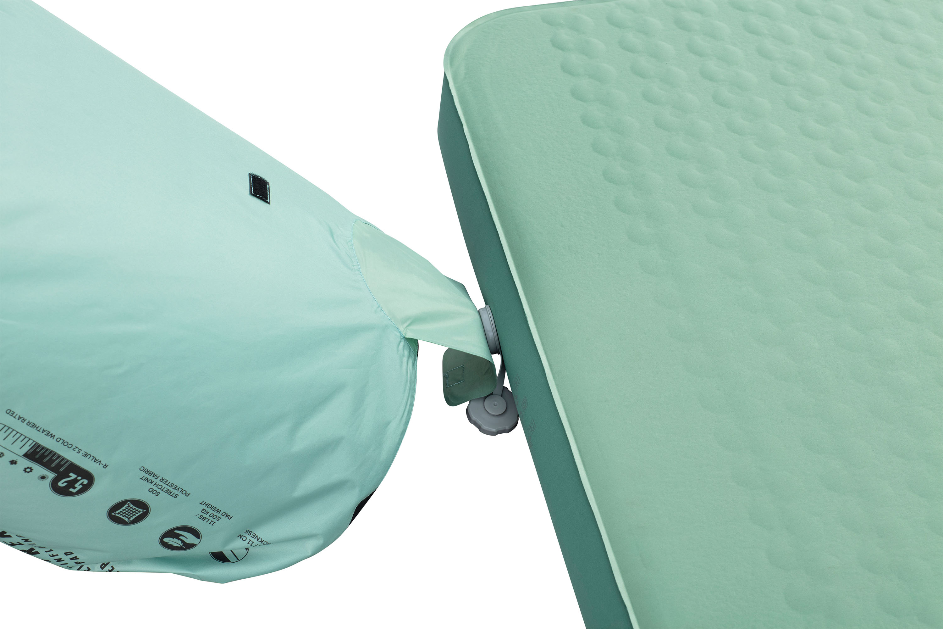 Selbstaufblasende Doppel Isomatte ComfortTrek™ 202,5 x 153 x 11 cm