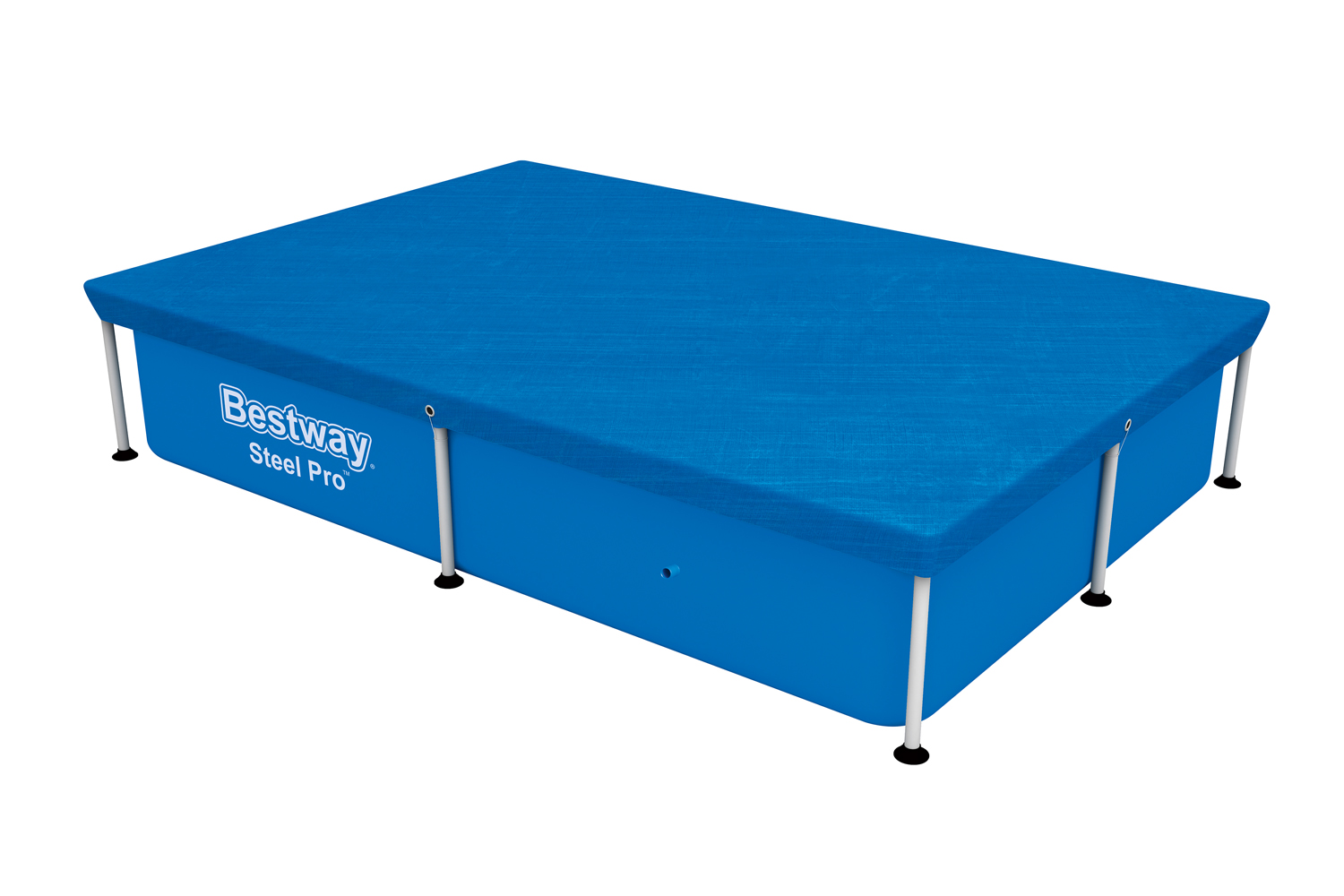 PE-Abdeckplane 224 x 154 cm, blau, eckig