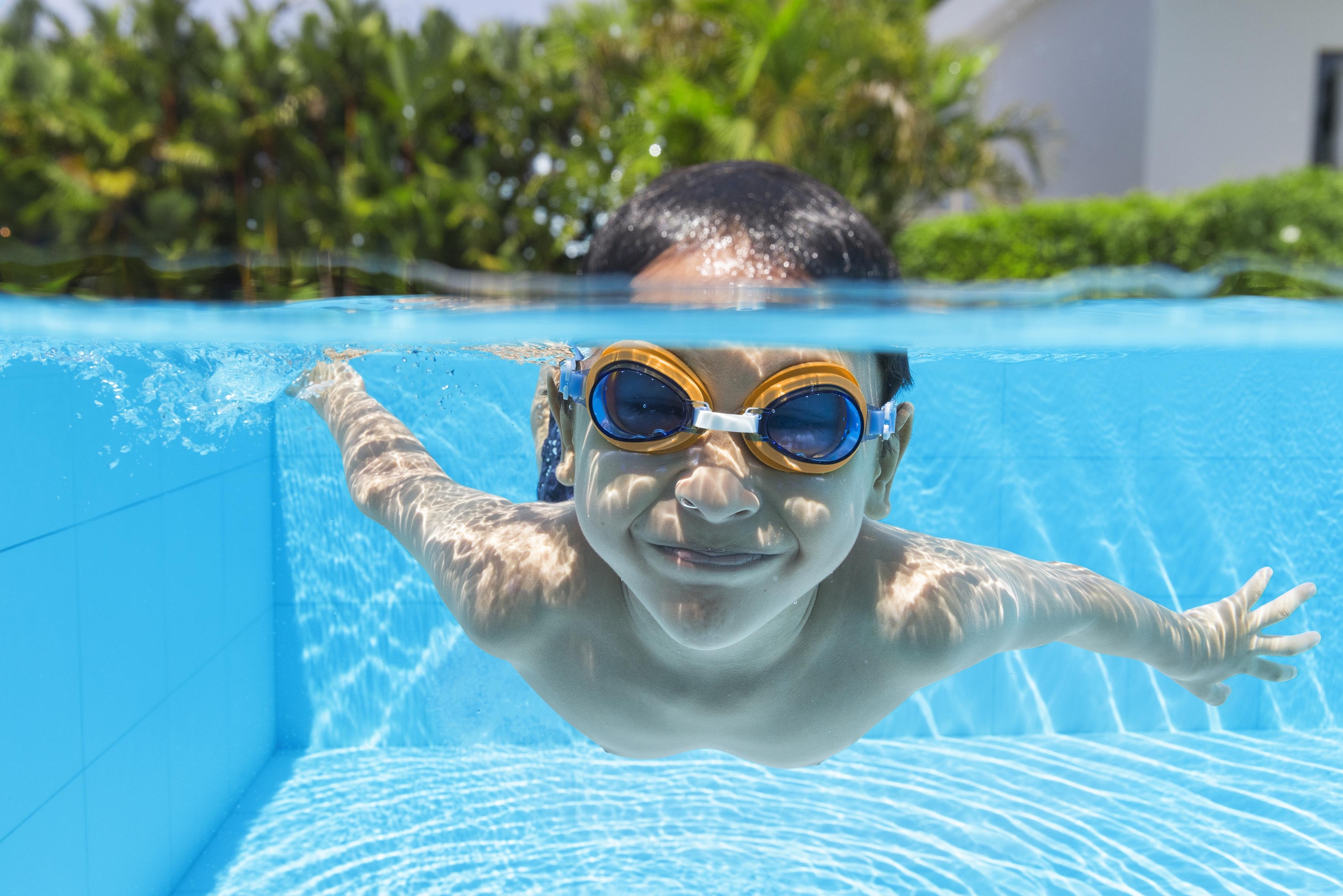 Aqua Burst Essential™ Schwimmbrille ab 3 Jahren, Blau
