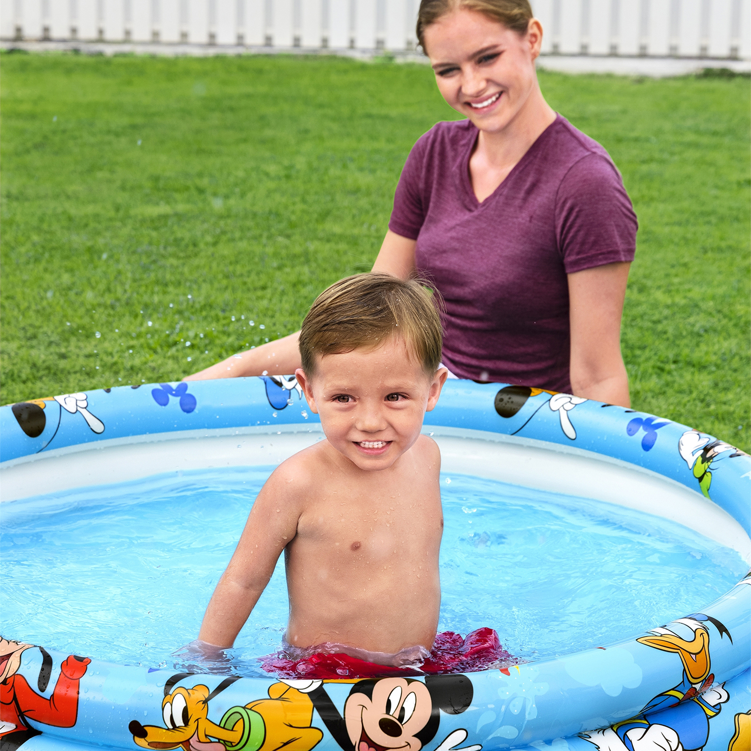 Disney Junior® Planschbecken Mickey & Friends  Ø 122 x 25 cm, rund
