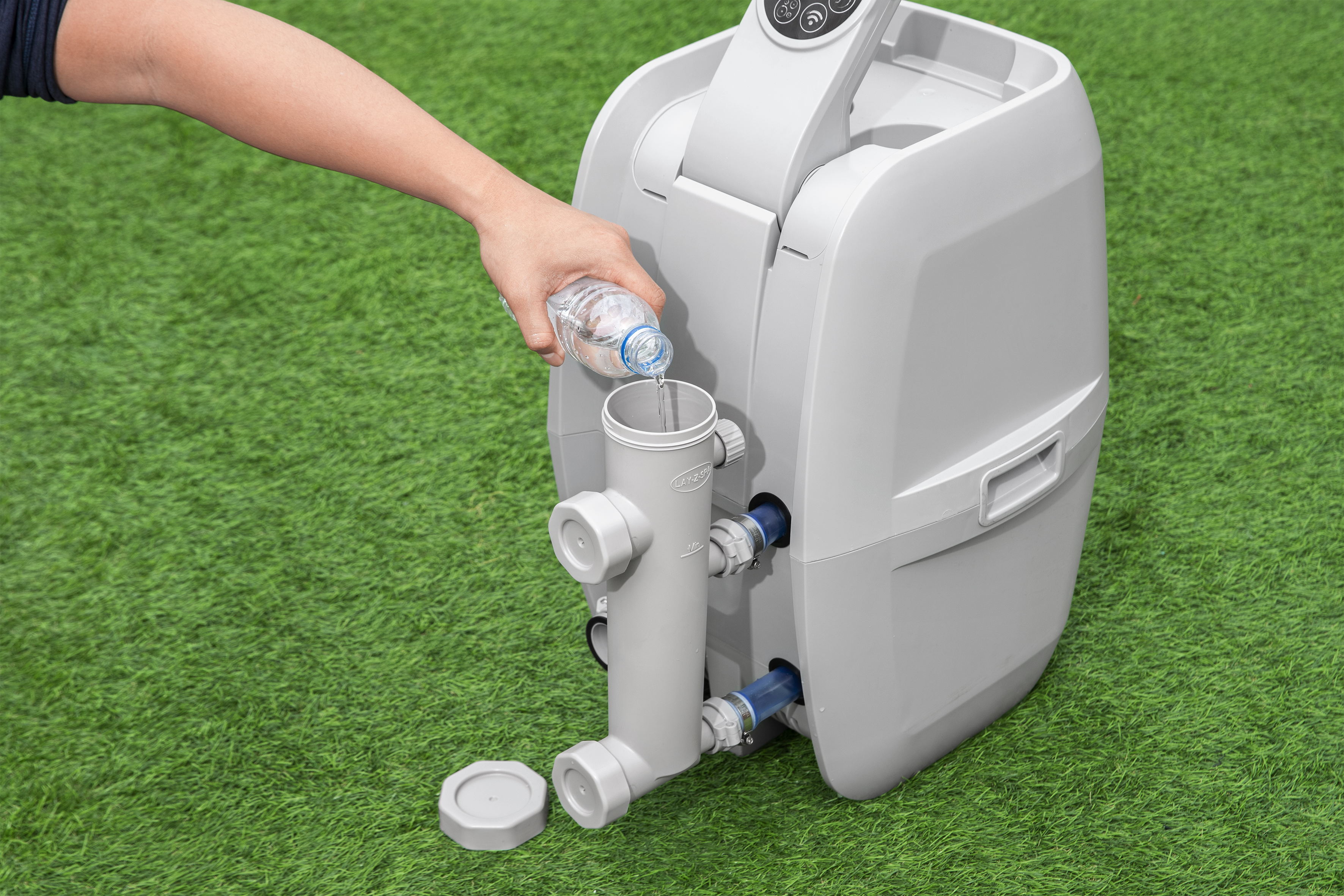 LAY-Z-SPA® Entkalkungsvorrichtung für Pumpeneinheiten