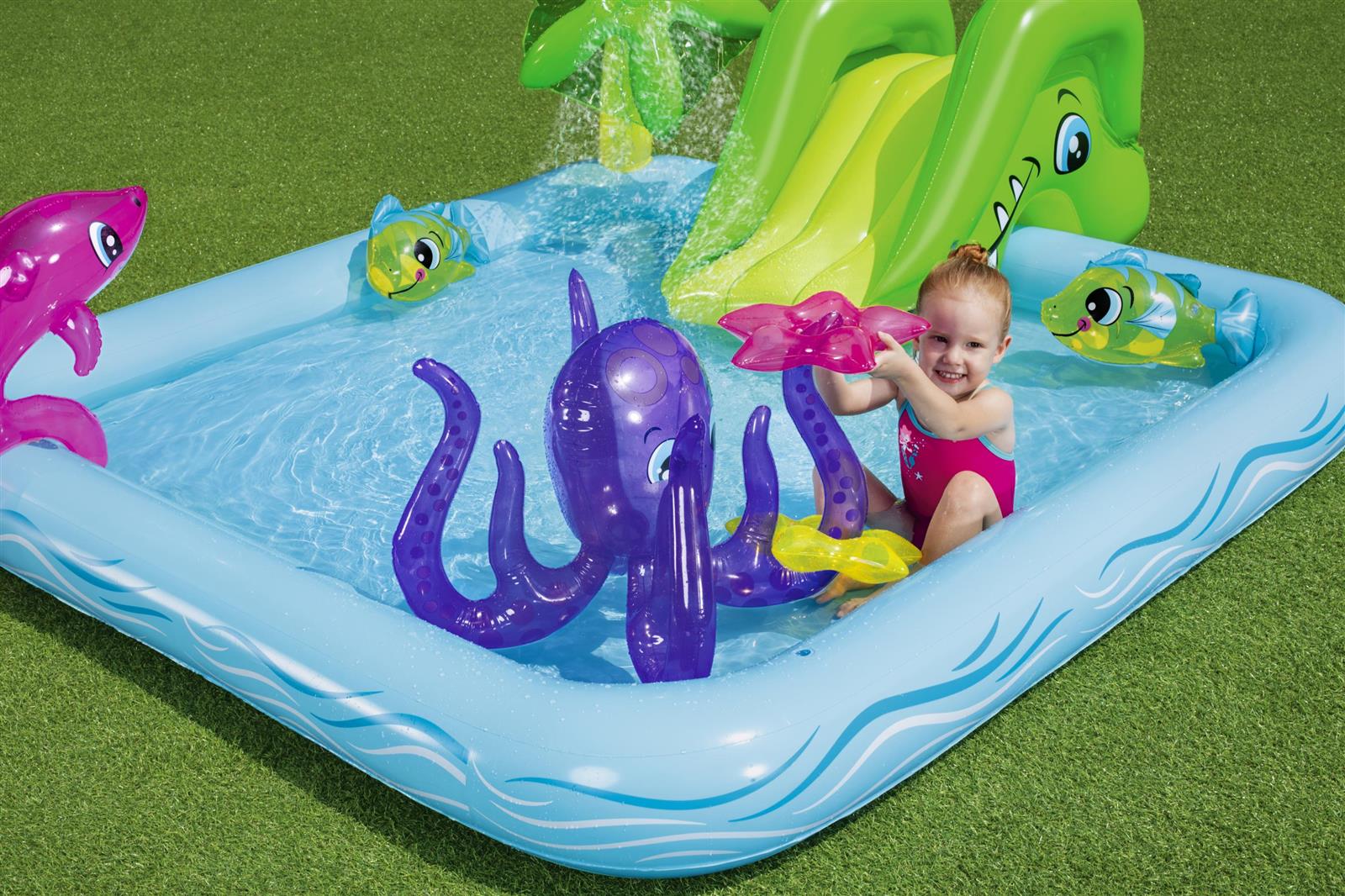 Wasserspielcenter Aquarium 239 x 206 x 86 cm