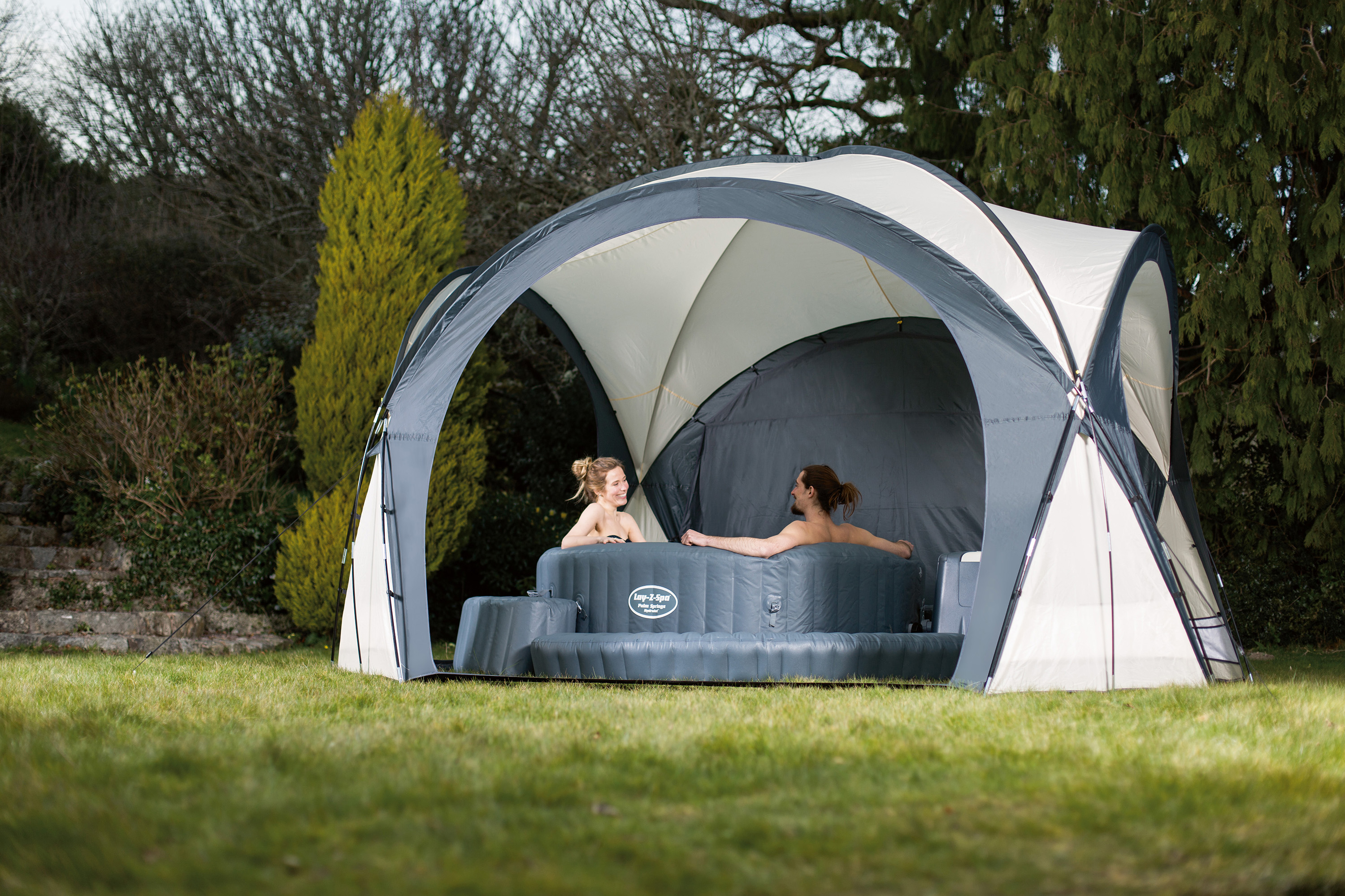 Lay-Z-Spa™ Pavillon 390 x 390 x 255 cm