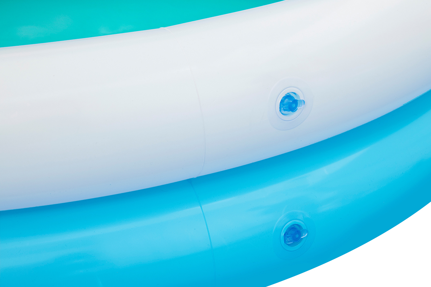 Planschbecken Sharktastic™ mit Wassersprinkler 163 x 127 x 92 cm