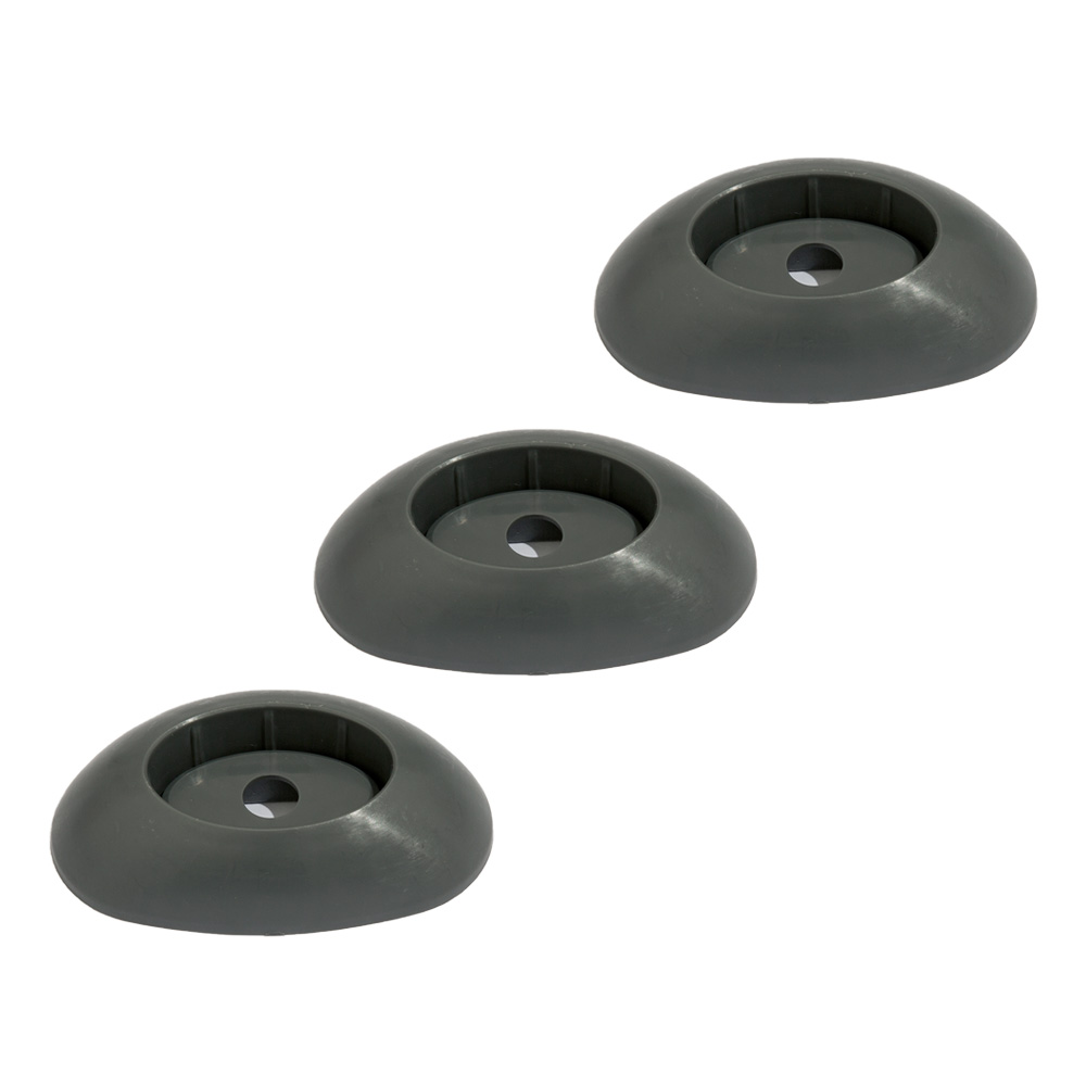 Bestway® Spare Part Set Footing (grey / 3 pieces) for Steel Pro MAX™ pools Ø 427 / 457 cm, round