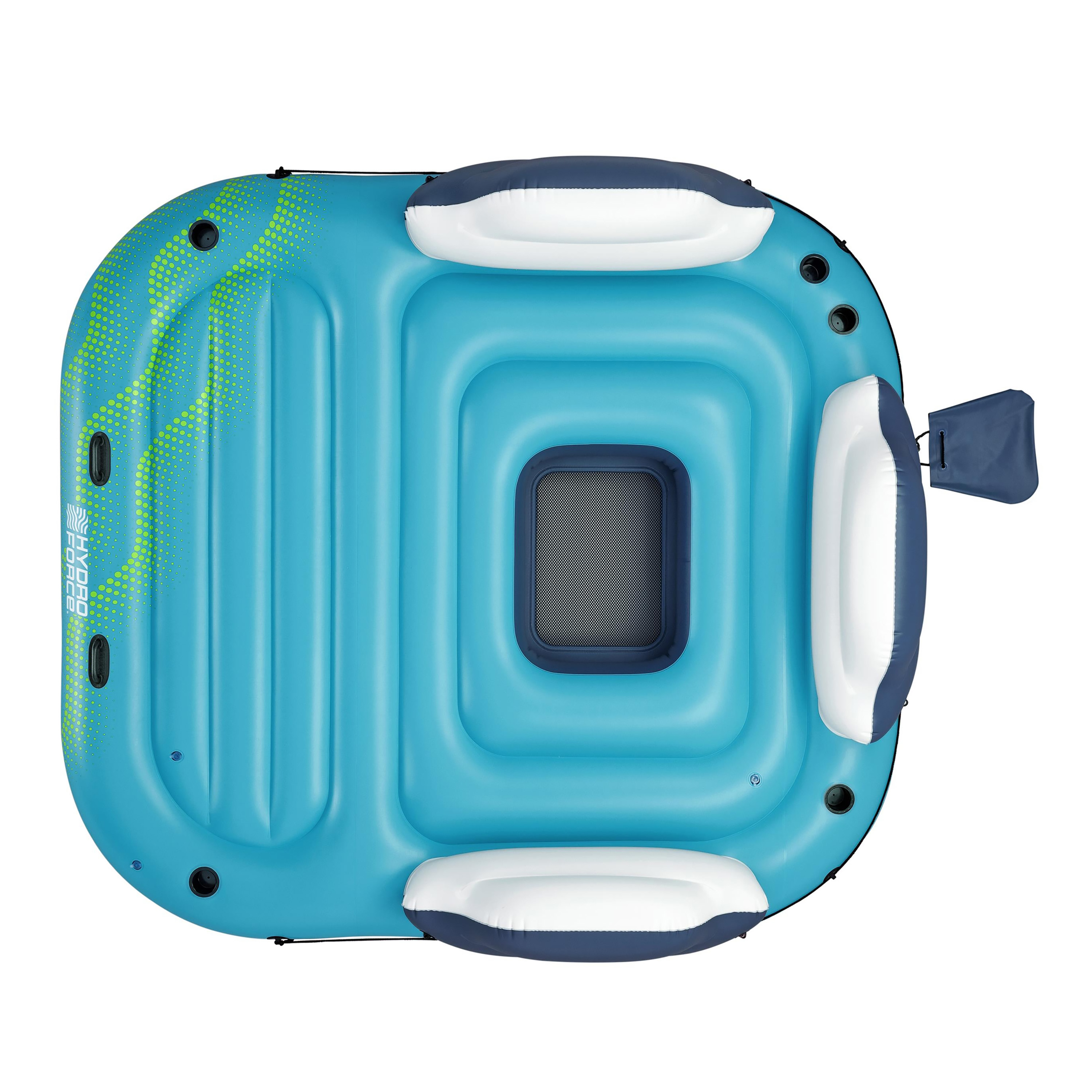 Hydro Force®  5 Personen Badeinsel Sonnenlounge 280 x 257 x 81 cm