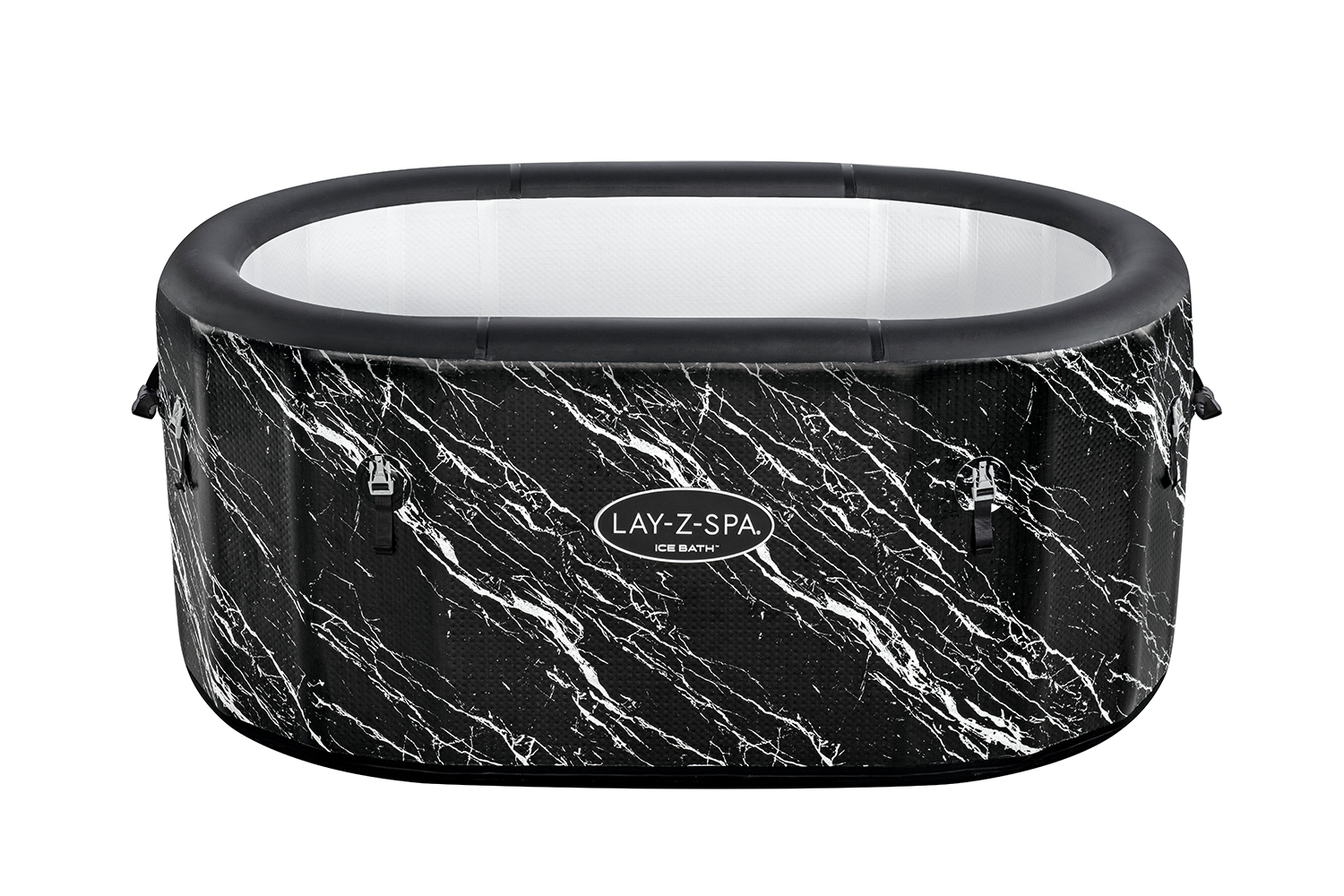 LAY-Z-SPA® FortiFiber™ Eisbad Glacial Dip™ mit Filterpumpe 152 x 92 x 69 cm