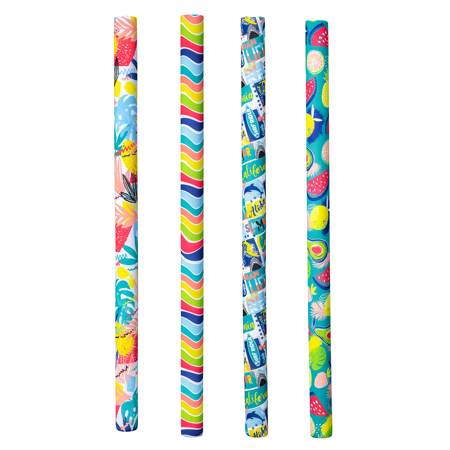 Poolnudeln  Summer Soirée 6,4 x 122 cm, sortiert Poolnudeln  Summer Soirée 6,4 x 122 cm, sortiert