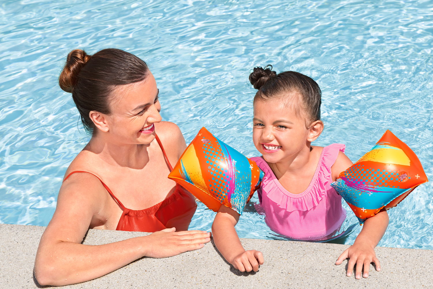 Schwimmflügel Stufe C Colorify™, 3-6 Jahre