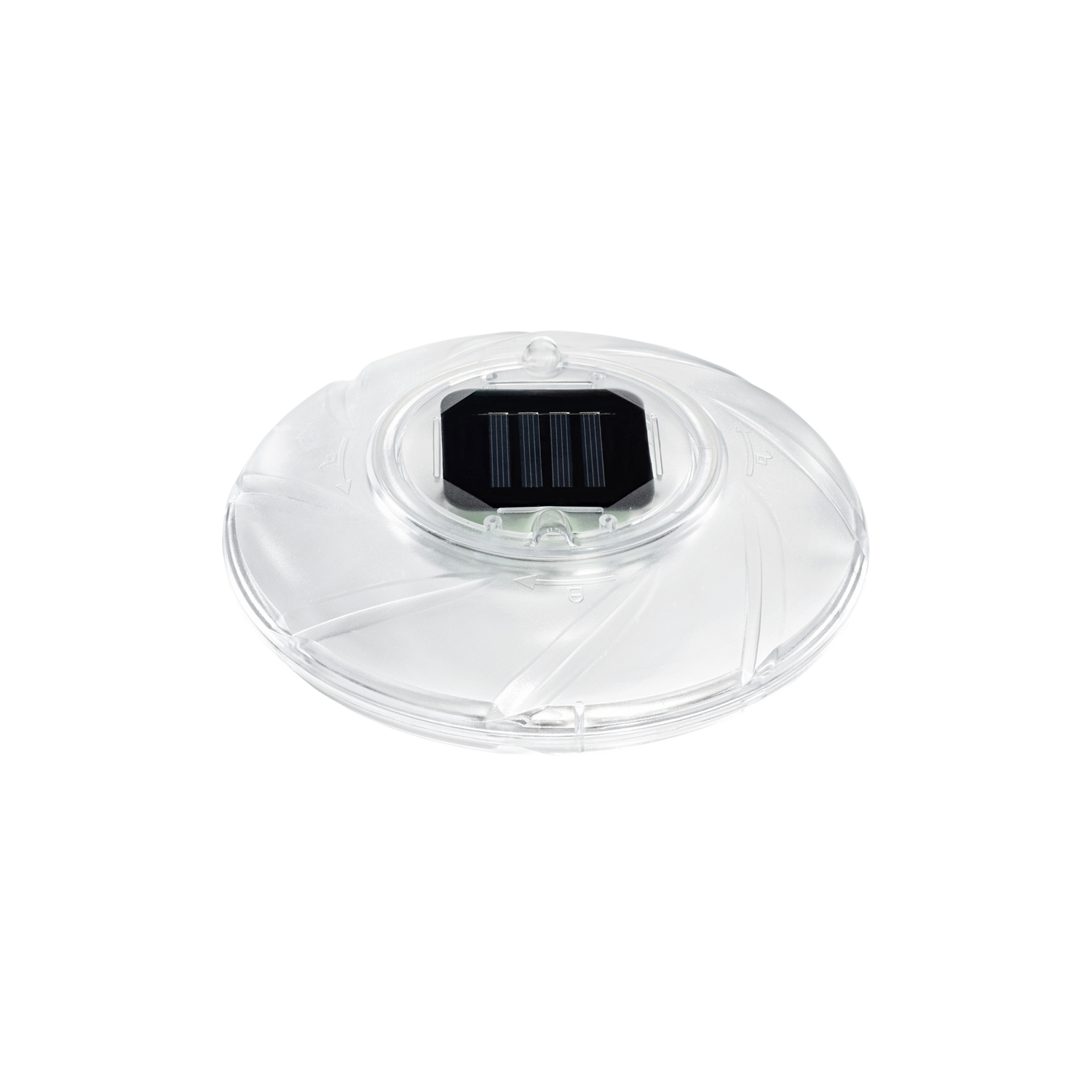 schwimmende Solar-LED-Poolleuchte, Ø 18 cm
