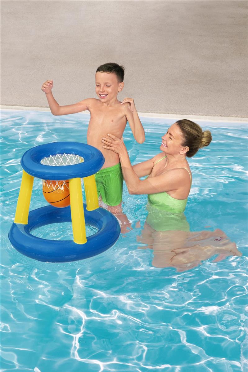 Splash 'N' Hoop Schwimmendes Basketball-Set Ø 59 x 49 cm