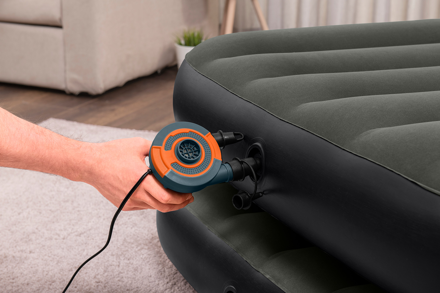 TriTech® 3-in-1-Luftbett Connect and Rest™ 188 x 99 x 25 cm TriTech® 3-in-1-Luftbett Connect and Rest™ 188 x 99 x 25 cm