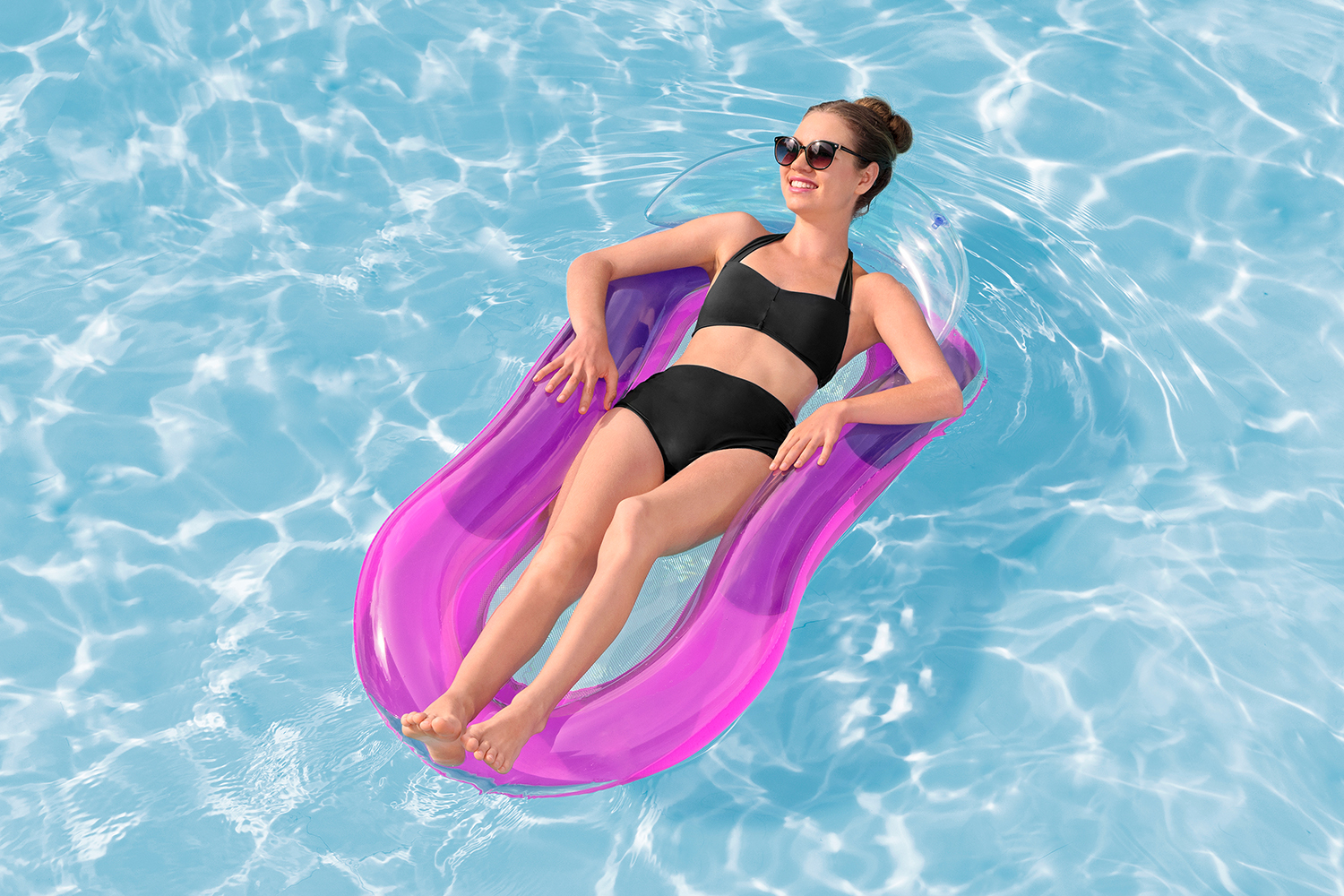 Luftmatratze Hydroluxe™ 153 x 74 x 28 cm, sortiert
