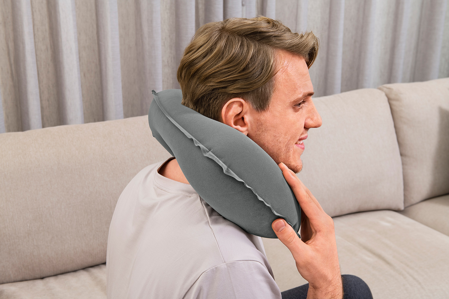 Bestway® Reise Nackenkissen 37 x 24 x 10 cm, sortiert Bestway® Reise Nackenkissen 37 x 24 x 10 cm, sortiert