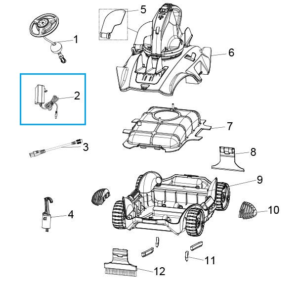 Bestway® Spare Part Transformer for Flowclear™ Aquatronix (EU)