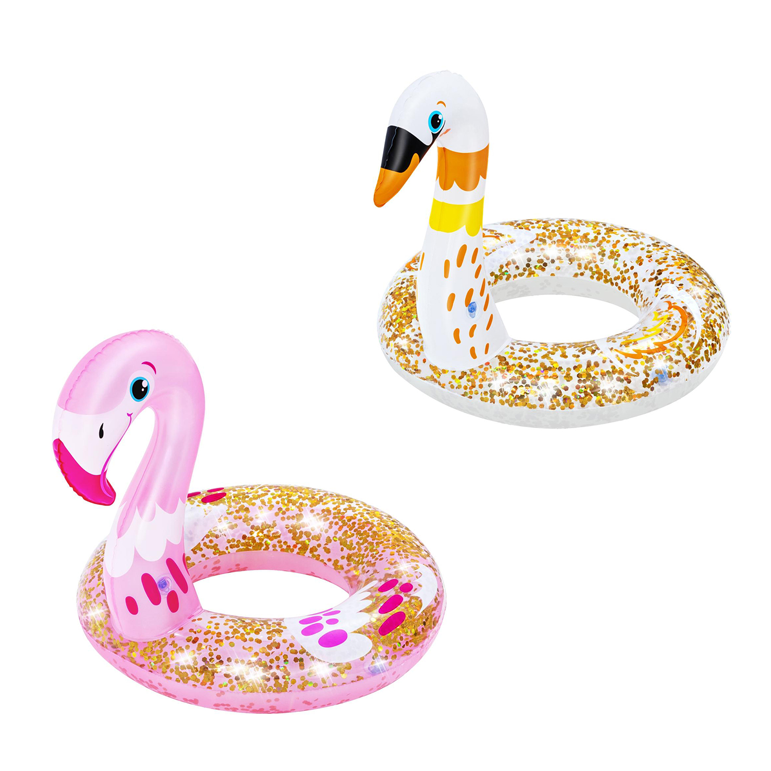 Schwimmring Shimmer 'n Float™ mit Tierkopf, sortiert