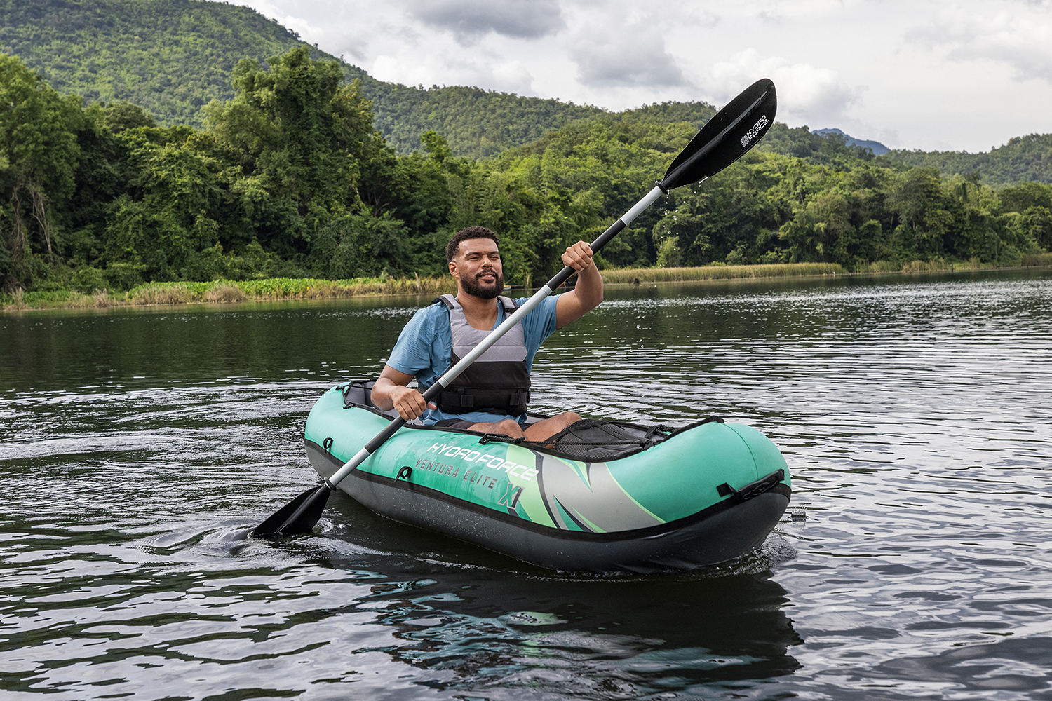Hydro-Force™ Kajak-Set Ventura Elite™ X1 280 x 86 x 40 cm