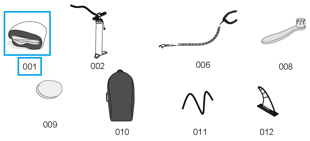 Bestway® Spare Part Replacement board for Hydro-Force™ SUP HuaKa'i 305 x 84 x 15 cm (2020) Bestway® Spare Part Replacement board for Hydro-Force™ SUP HuaKa'i 305 x 84 x 15 cm (2020)
