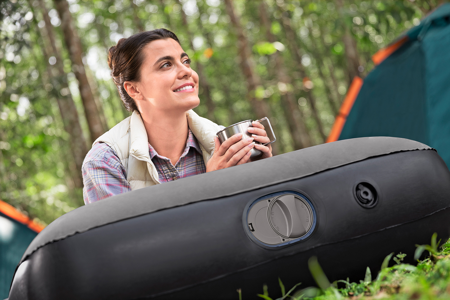 TriTech® Single-Luftbett mit USB-Elektropumpe 188 x 99 x 30 cm TriTech® Single-Luftbett mit USB-Elektropumpe 188 x 99 x 30 cm