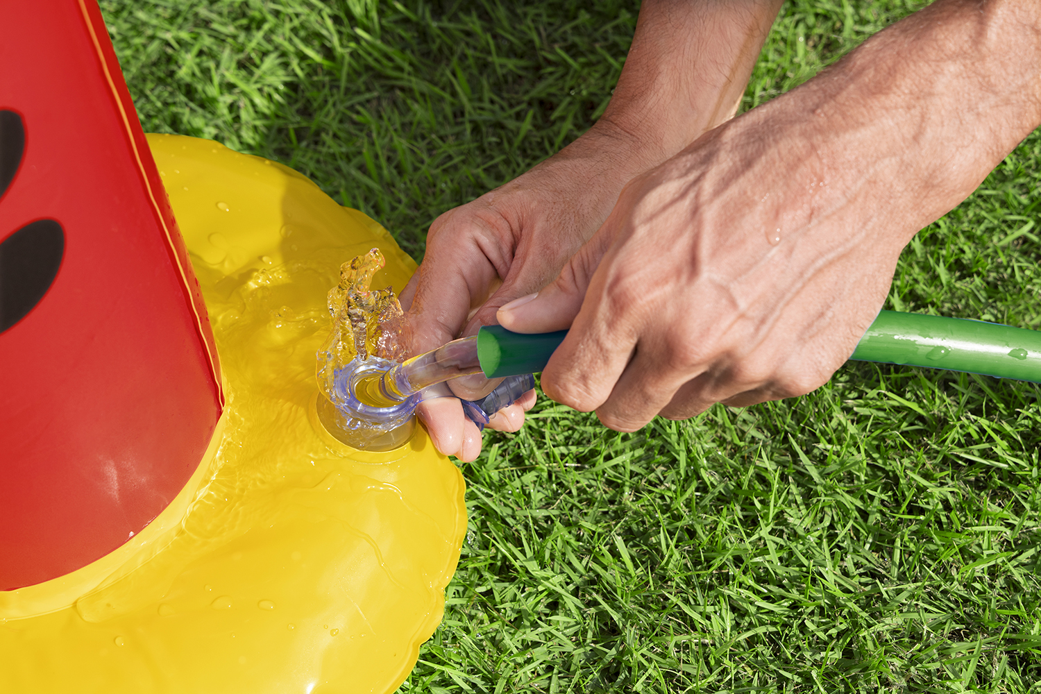 Wassersprinkler Pfote für Haustiere 142 x 36 x 127 cm Wassersprinkler Pfote für Haustiere 142 x 36 x 127 cm