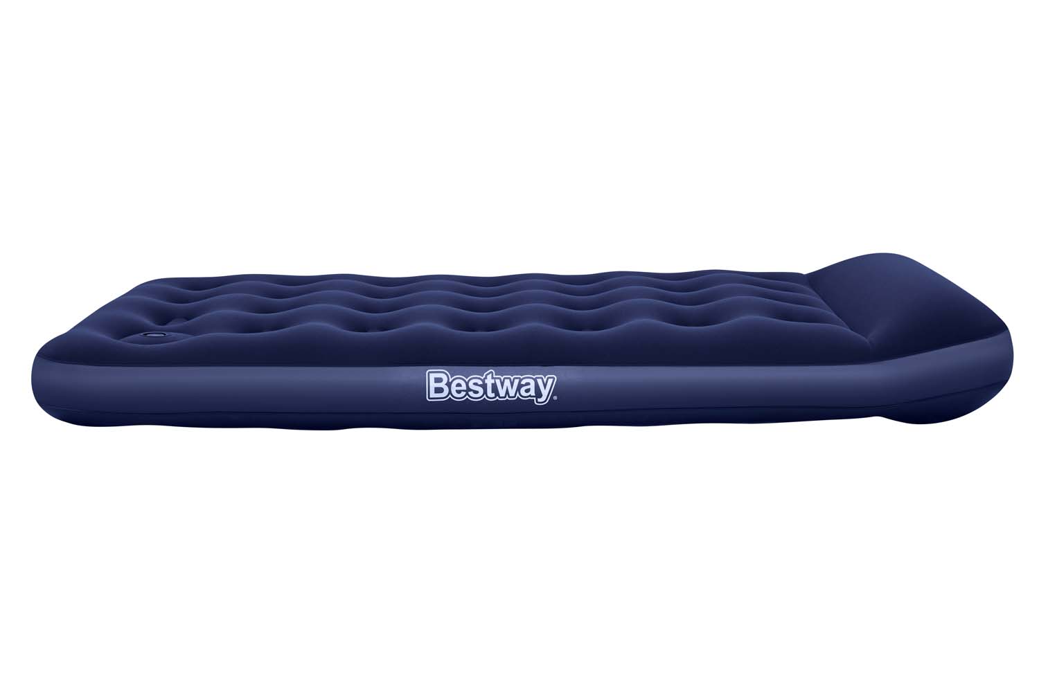 Single-Luftbett mit integrierter Fußpumpe 188 x 99 x 28 cm