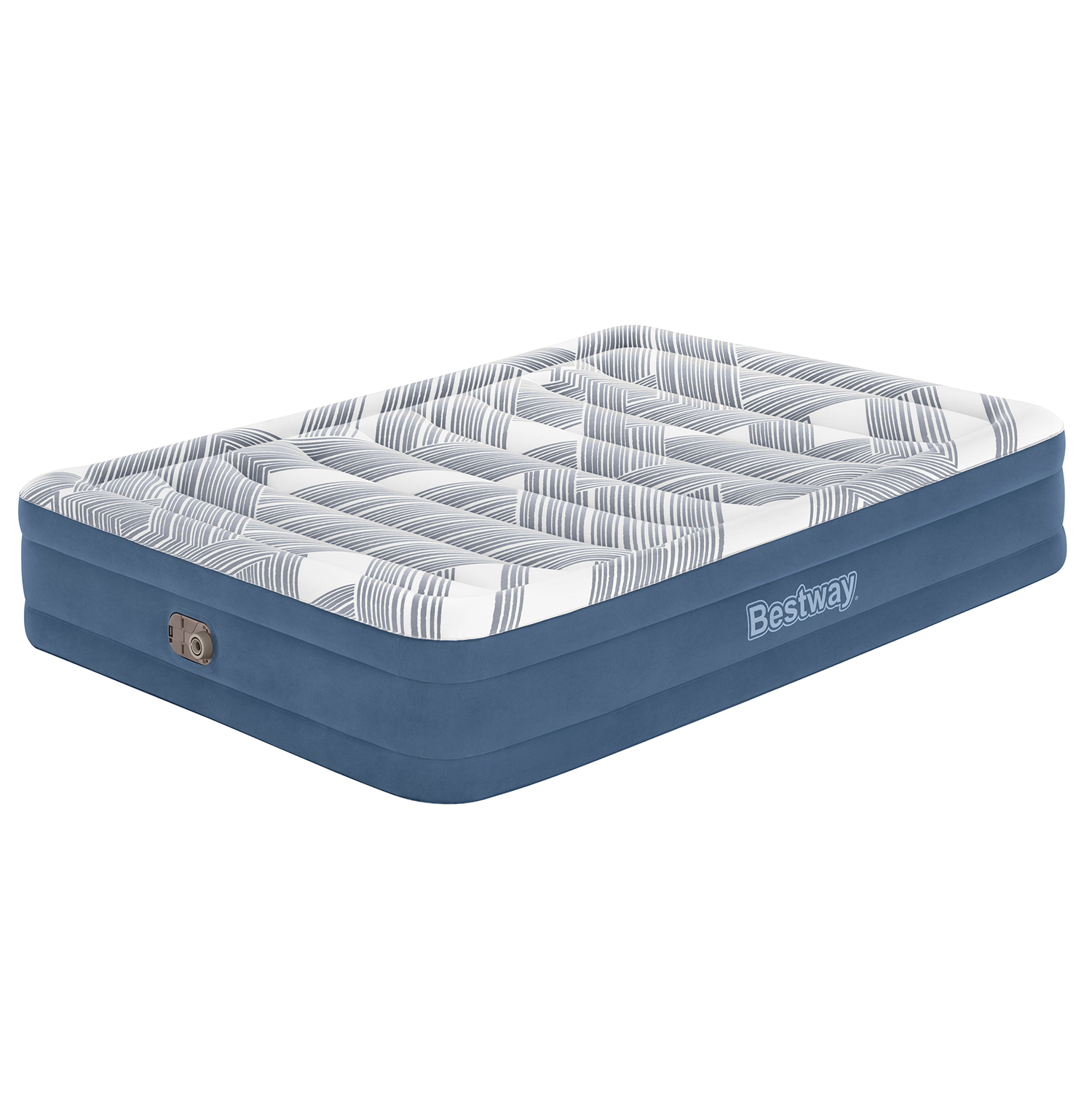 TriTech® Doppelluftbett Fashion Flock™ mit integrierter Elektropumpe 203 x 152 x 36 cm