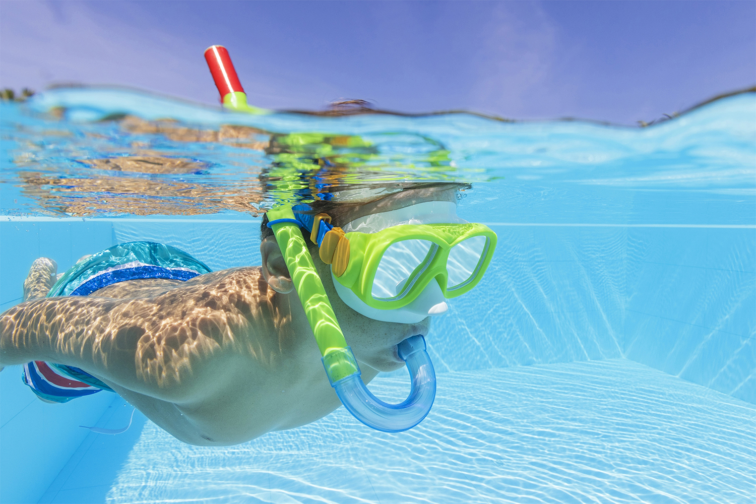 Explora Essential™ Schnorchel-Set ab 7 Jahren , sortiert Explora Essential™ Schnorchel-Set ab 7 Jahren , sortiert