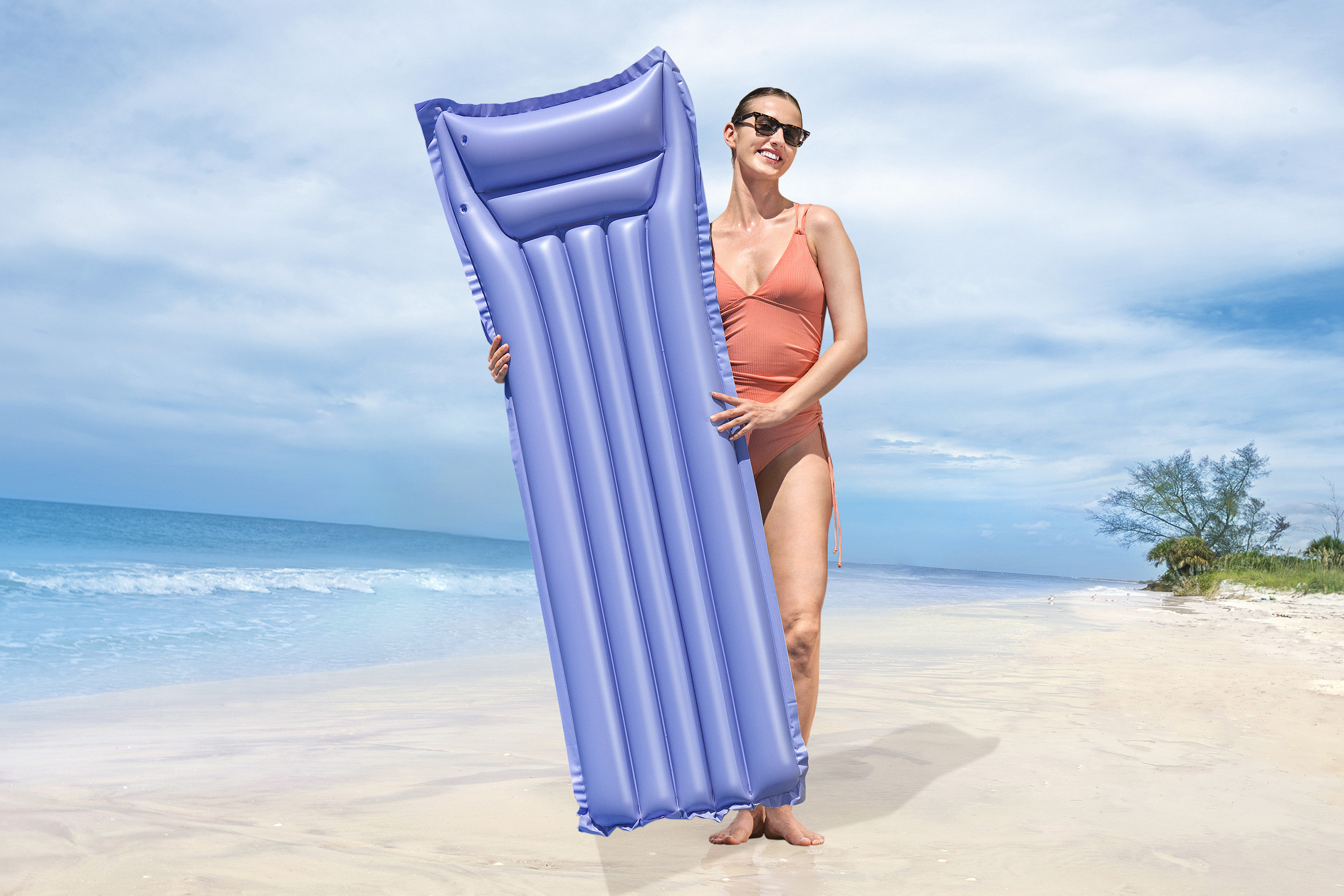 Luftmatratze Sommerfreude 170 x 54 x 15 cm, sortiert