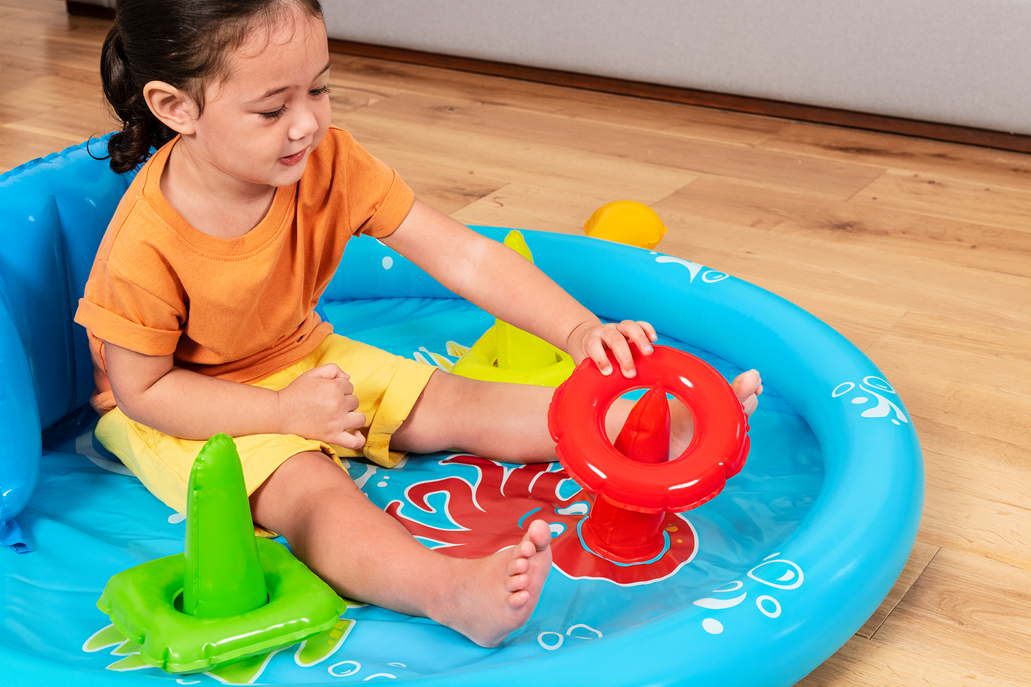 Lil' SeaShapes™ Planschbecken mit Sonnenschutzdach 115 x 89 x 76 cm