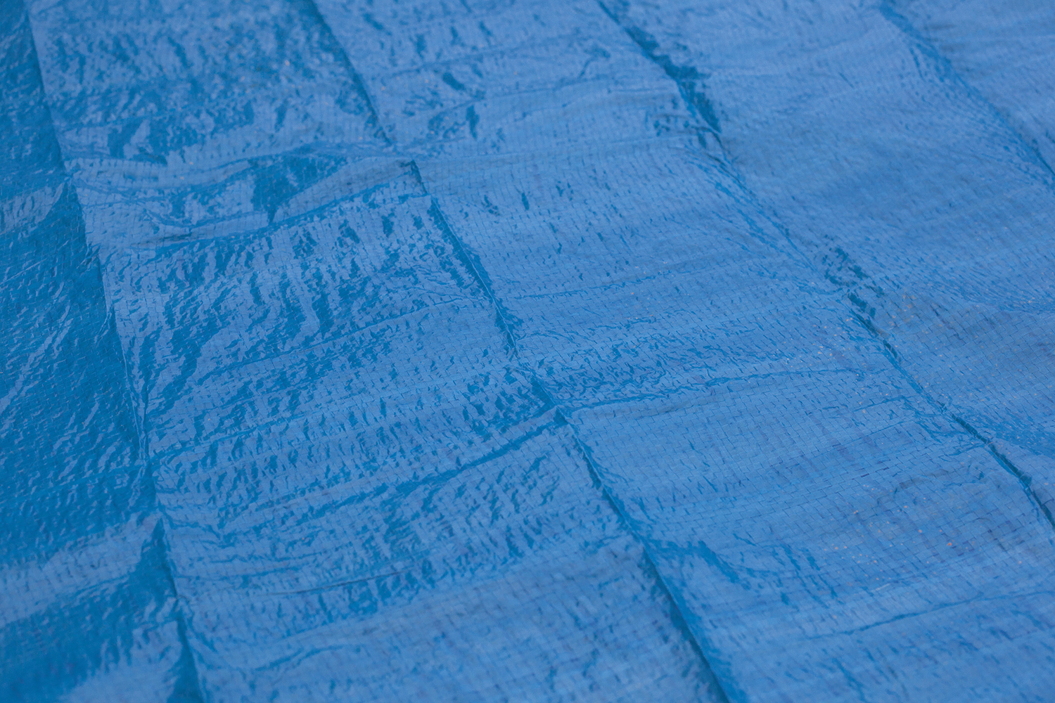 PE-Bodenplane 488 x 488 cm, blau, quadratisch