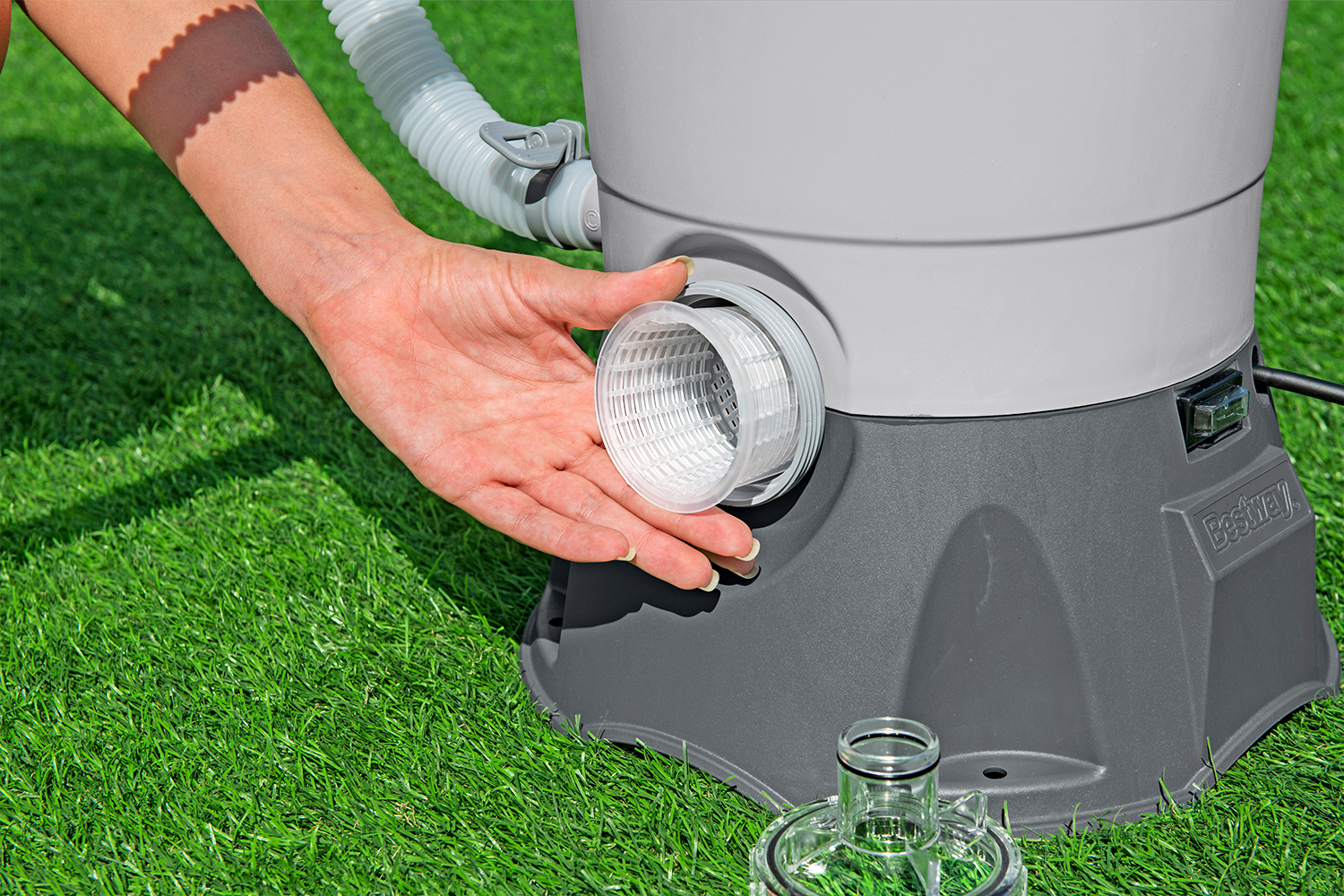 Sandfilteranlage 3.596 l/h, 85 W
