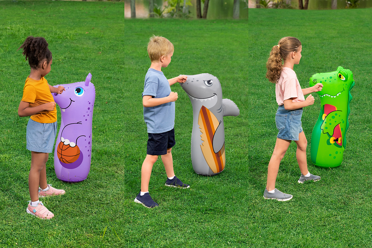 Bop Bags™ Spiel-Schlagsack Zootiere 89 cm, sortiert Bop Bags™ Spiel-Schlagsack Zootiere 89 cm, sortiert