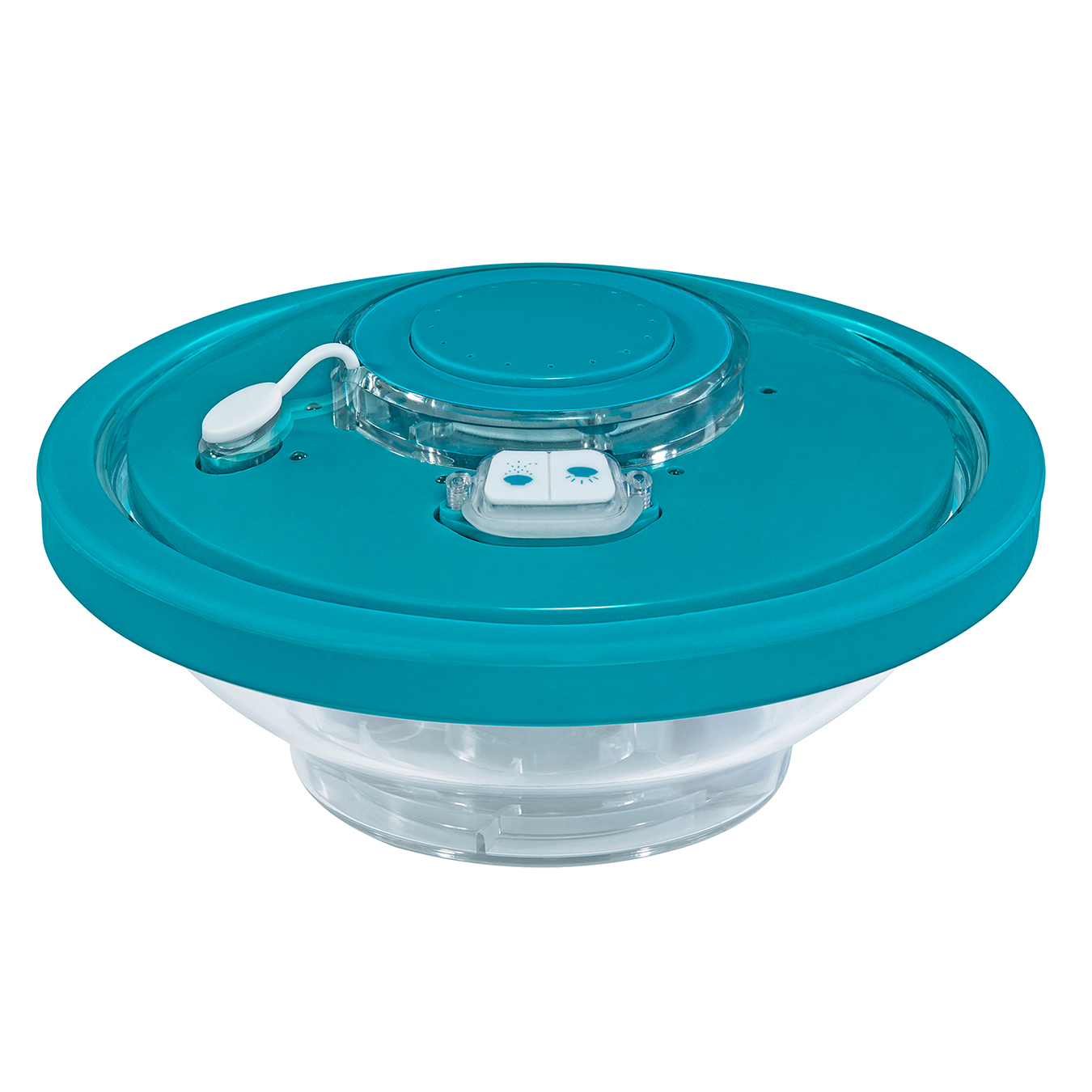 akkubetriebene LED-Wasserfontäne Ø 18,9 x 9,3 cm