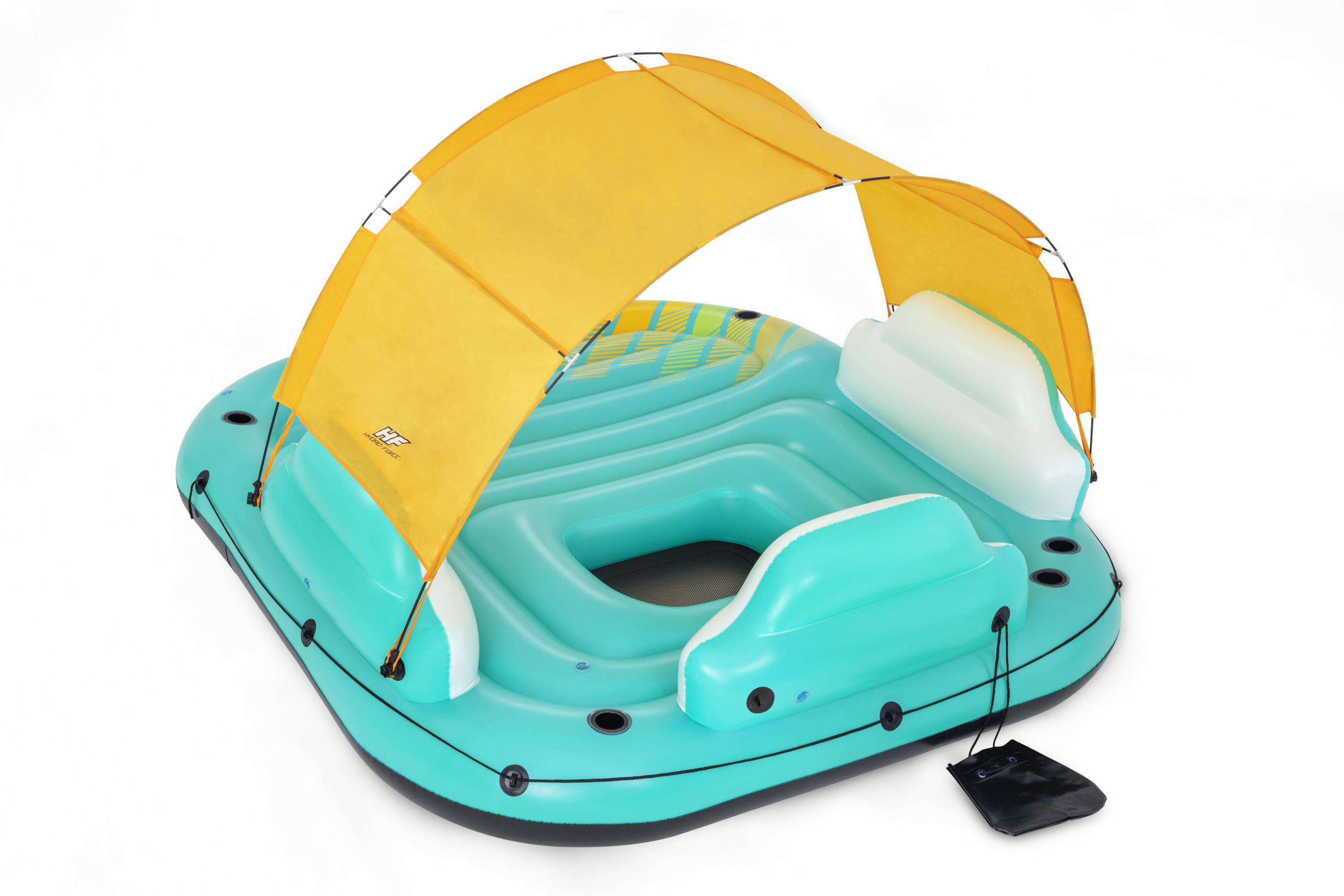Hydro-Force®  5-Personen-Badeinsel Sunny Lounge 300 x 275 cm